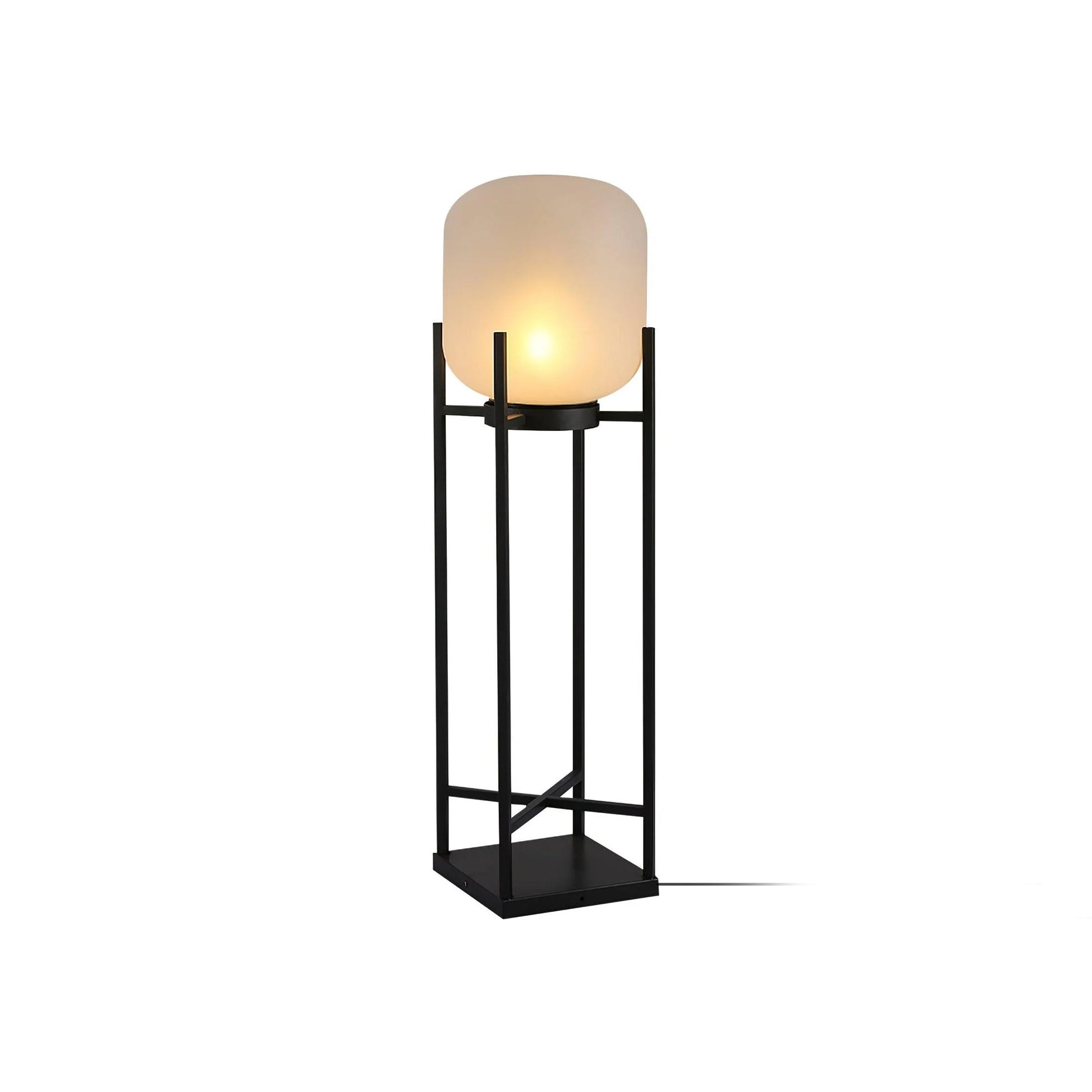 Sevenq Floor Lamp Lantern-Neutral Decor