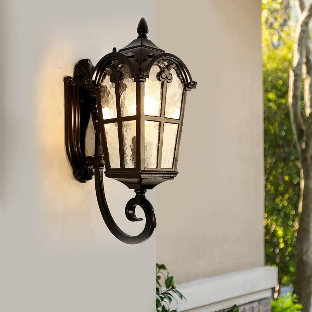 Evaner Vintage Lantern Retro Outdoor Wall Lamp