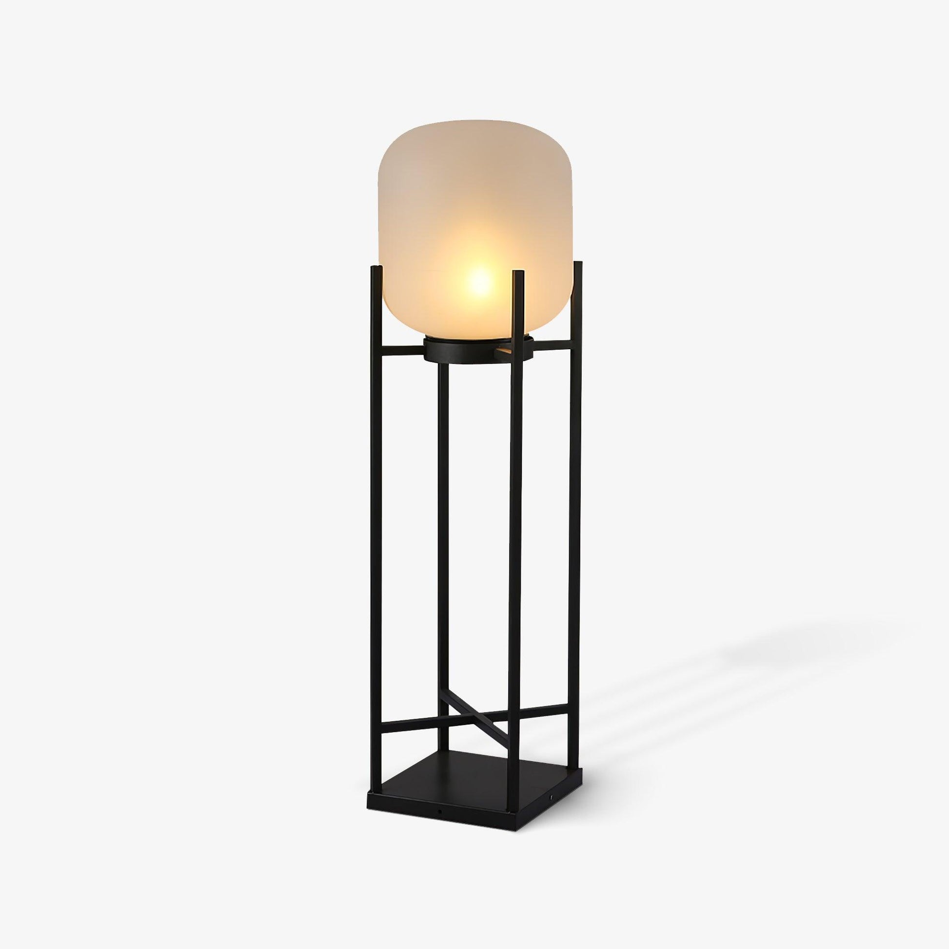 Sevenq Floor Lamp Lantern-Neutral Decor
