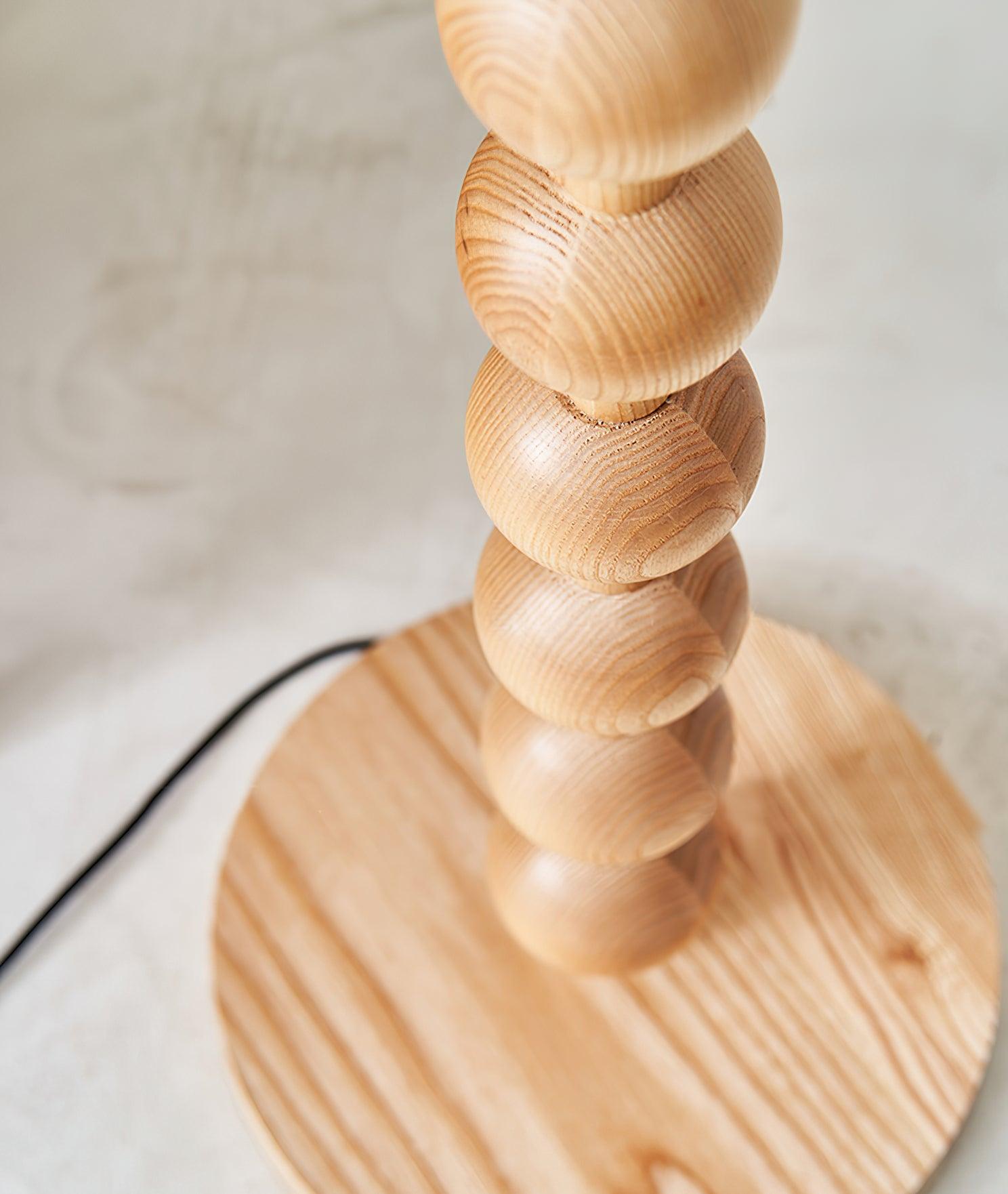 Lyliril Retro Wood Floor Lamp-Neutral Decor