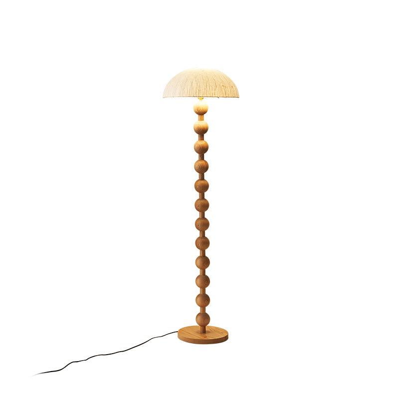 Lyliril Retro Wood Floor Lamp-Neutral Decor