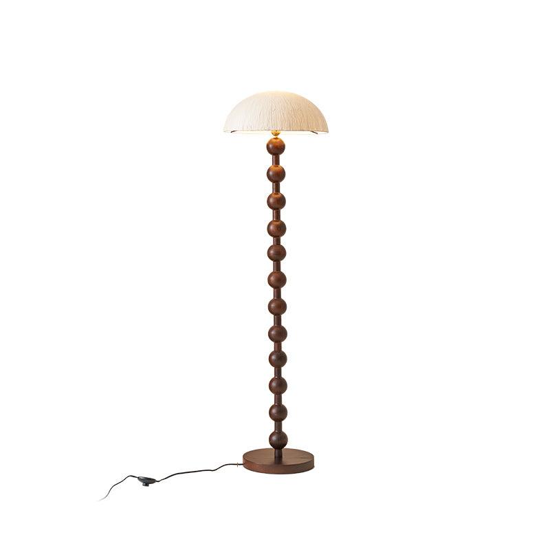 Lyliril Retro Wood Floor Lamp-Neutral Decor