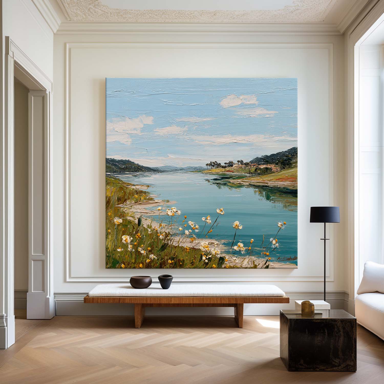 Modern Abstract Painting ABAS282 - Neutralighting