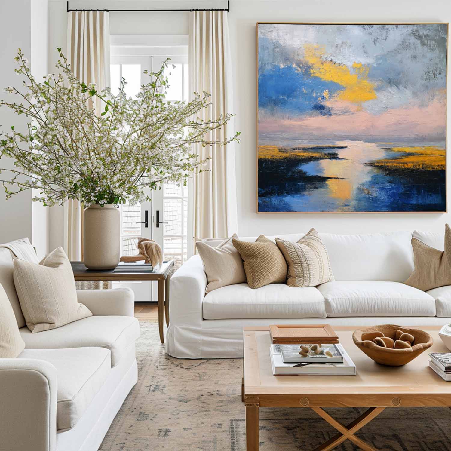 Modern Abstract Painting ABAS280 - Neutralighting