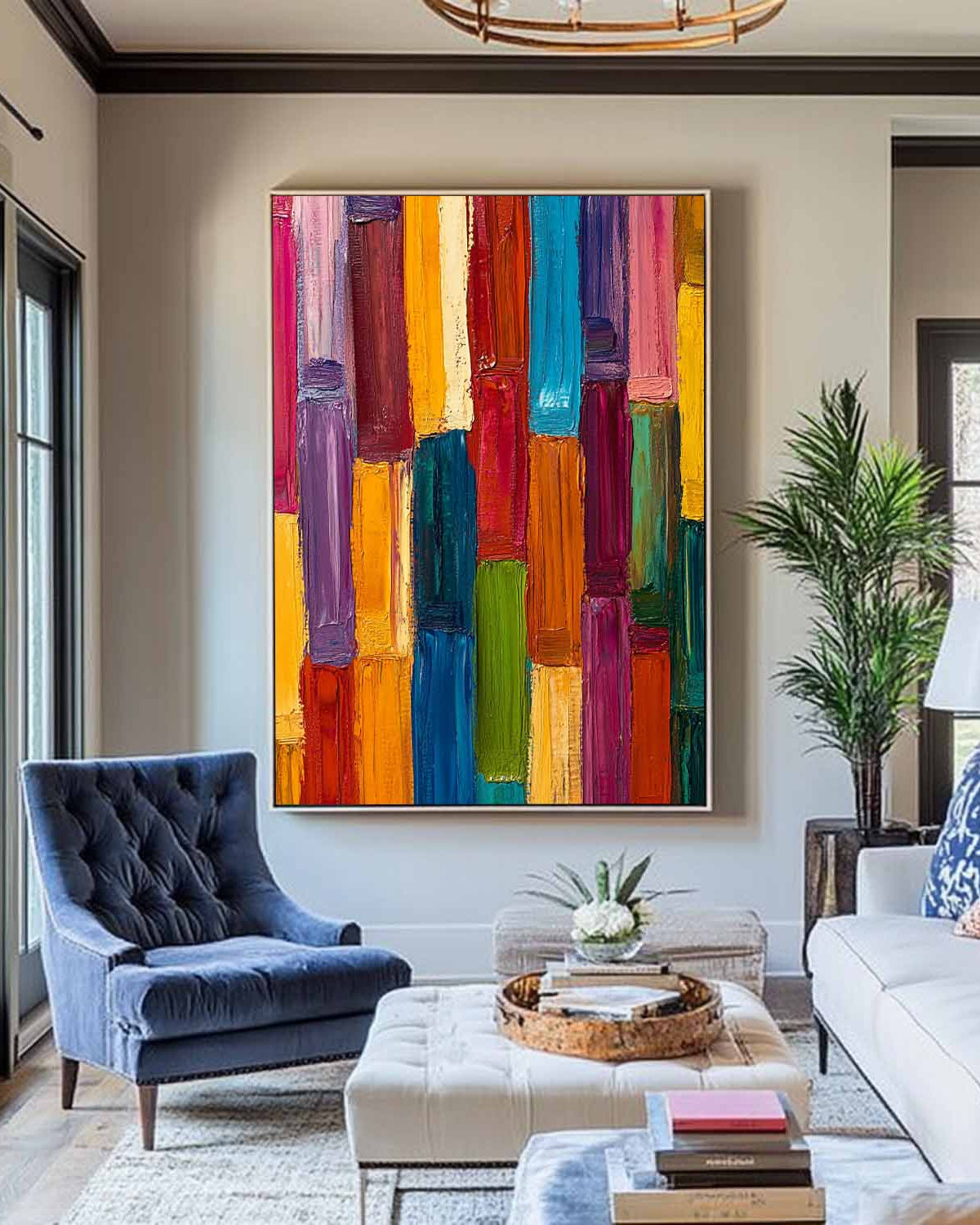 Modern Abstract Painting ABAV590 - Neutralighting