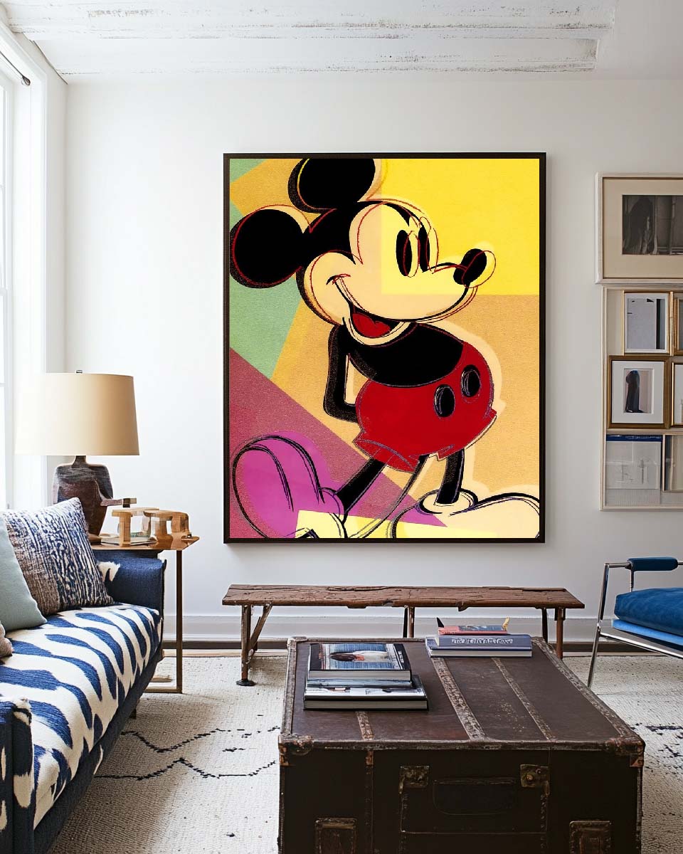 Modern Pop Painting ABAV567 - Neutralighting