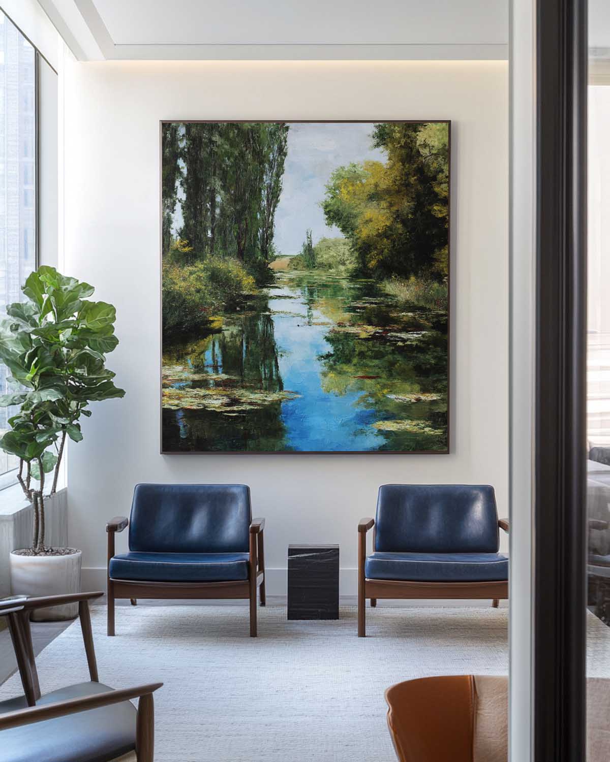 Modern Abstract Painting ABAV582 - Neutralighting