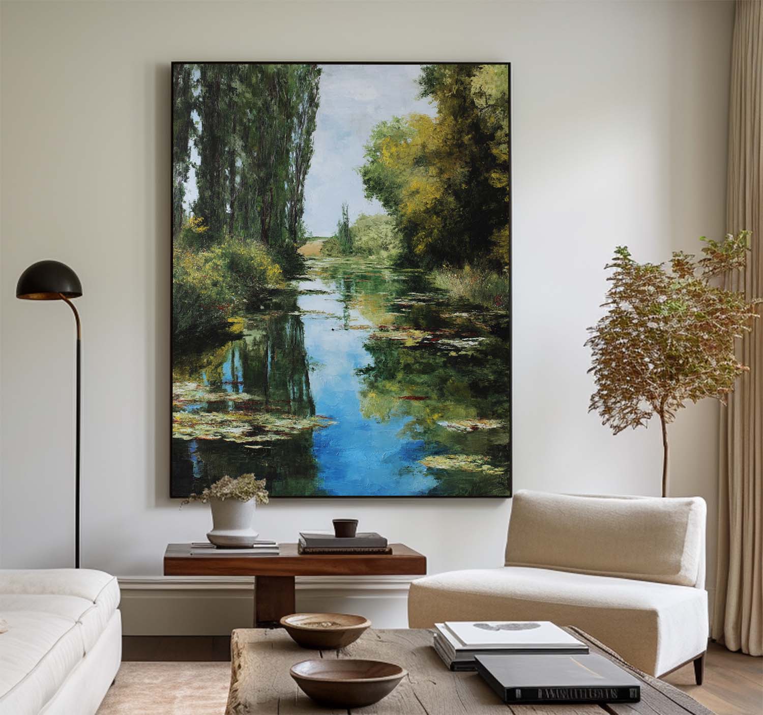 Modern Abstract Painting ABAV582 - Neutralighting