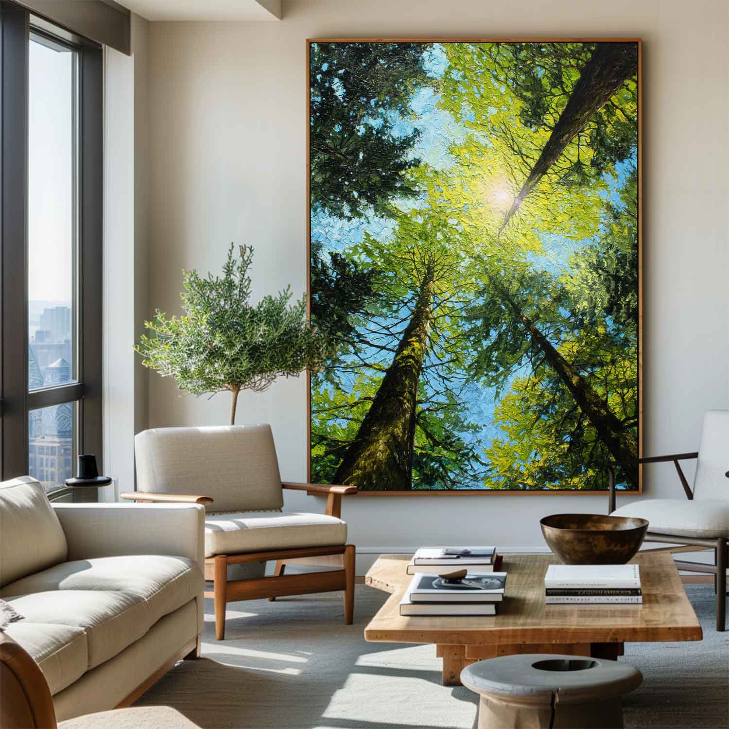 Modern Abstract Painting ABAV583 - Neutralighting