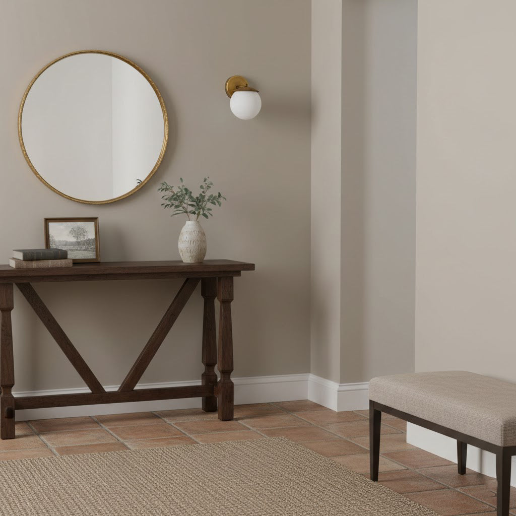 Side profile of the Lark Julep Wall Sconce.