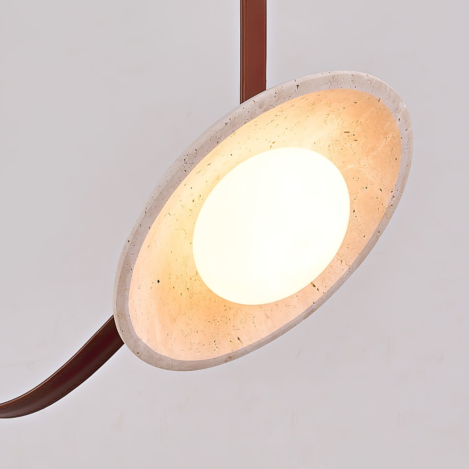 Ulsoryra Organic Travertine Pendant Light Cluster-Neutral Decor