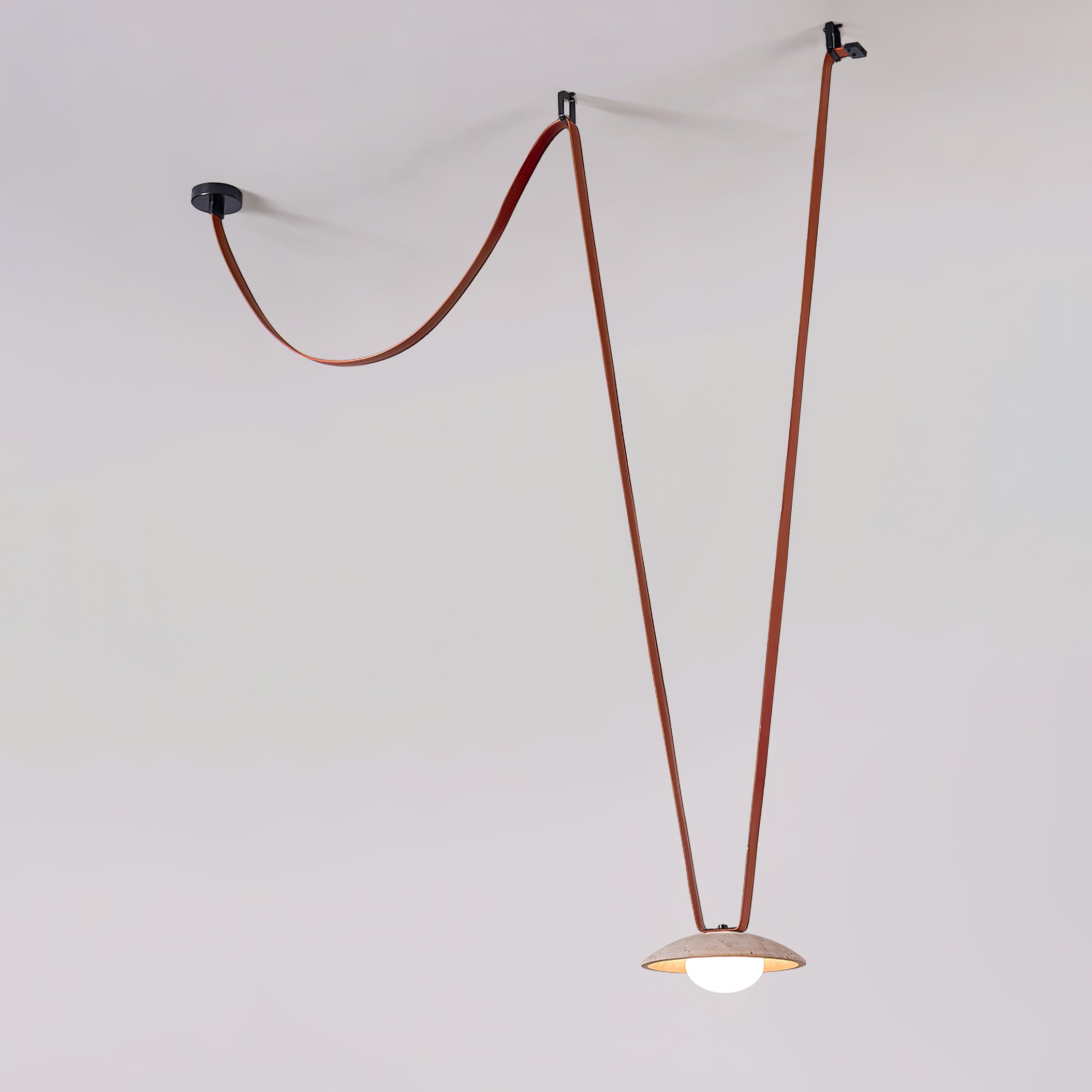 Ulsoryra Organic Travertine Pendant Light Cluster-Neutral Decor