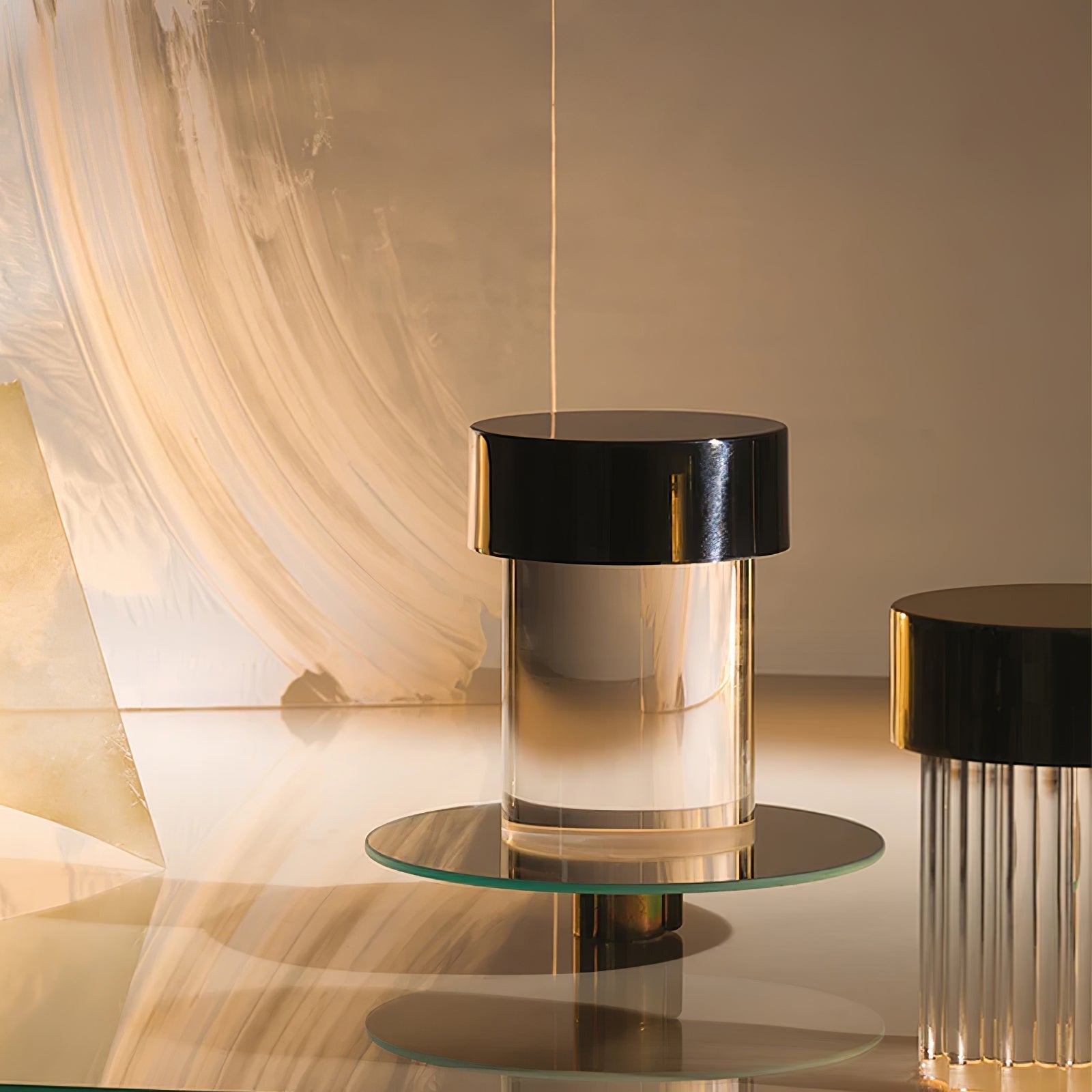 Pryden Minimalist Table Lamp-Neutral Decor