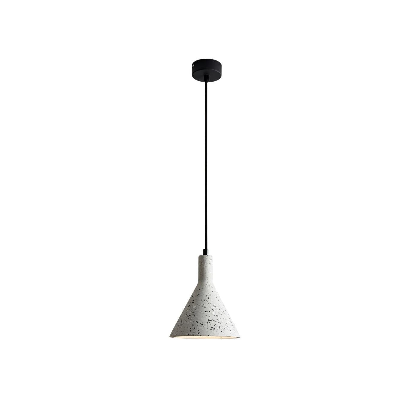 Aurshaor Minimalist Concrete Pendant Light-Neutral Decor