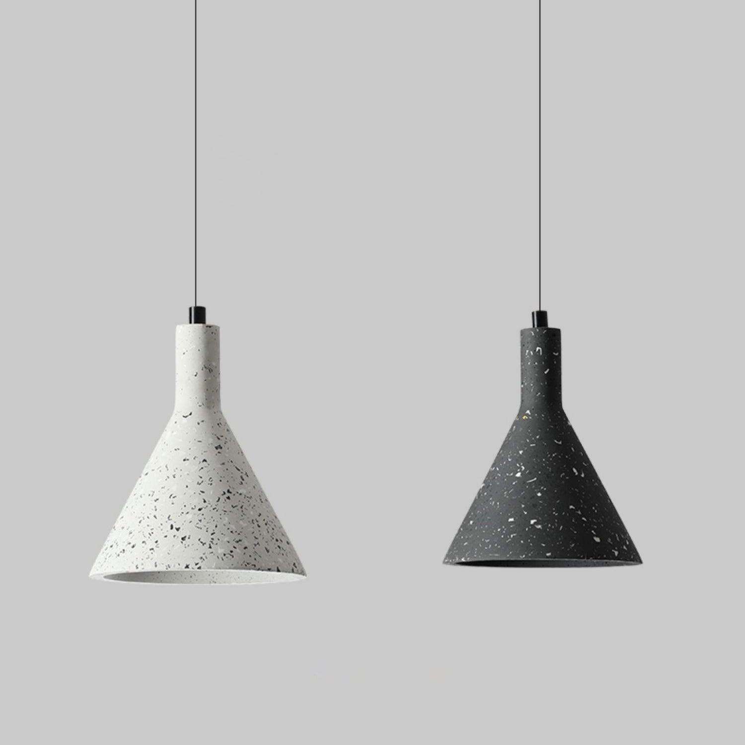 Aurshaor Minimalist Concrete Pendant Light-Neutral Decor