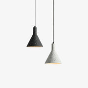 Aurshaor Minimalist Concrete Pendant Light-Neutral Decor