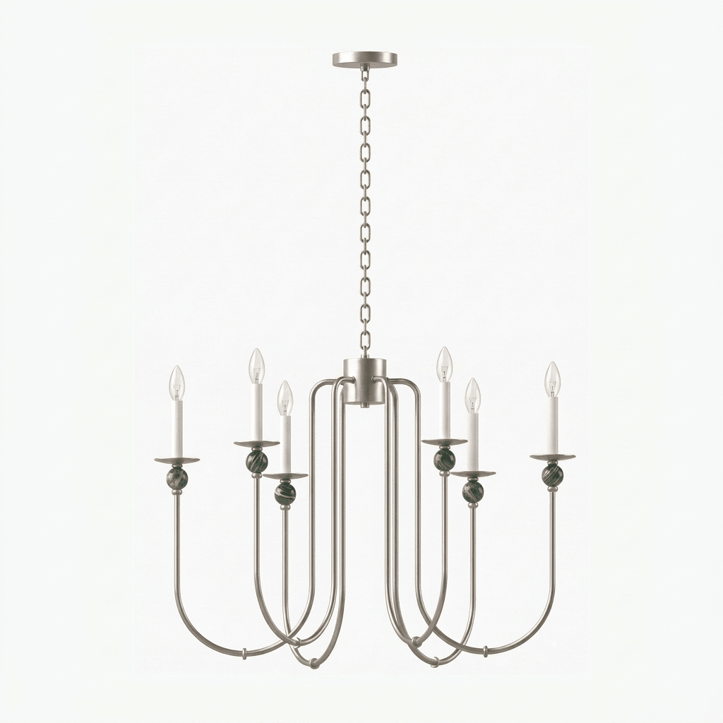 Doveshire Trailing Brass Chandelier