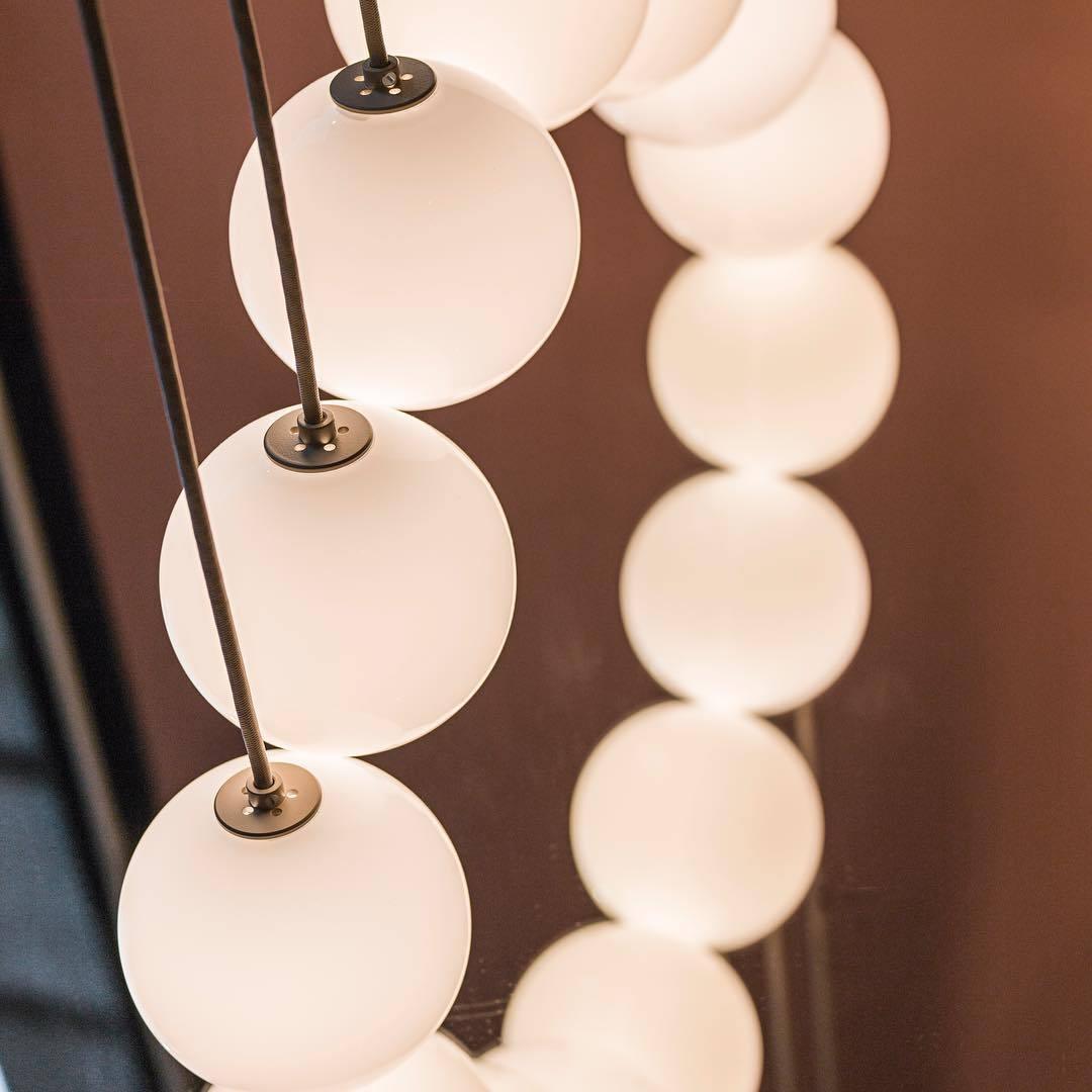 Irenol Black Contemporary Pendant Lamp-Neutral Decor