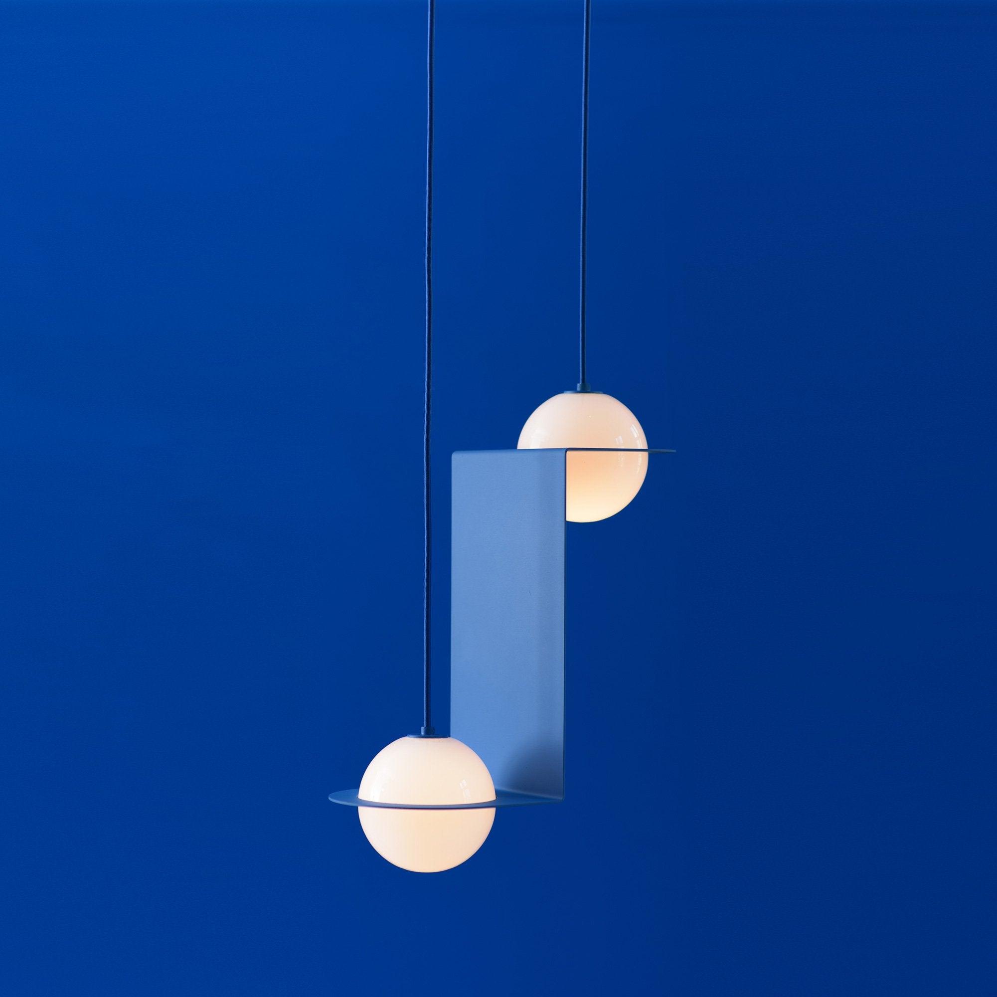 Irenol Black Contemporary Pendant Lamp-Neutral Decor