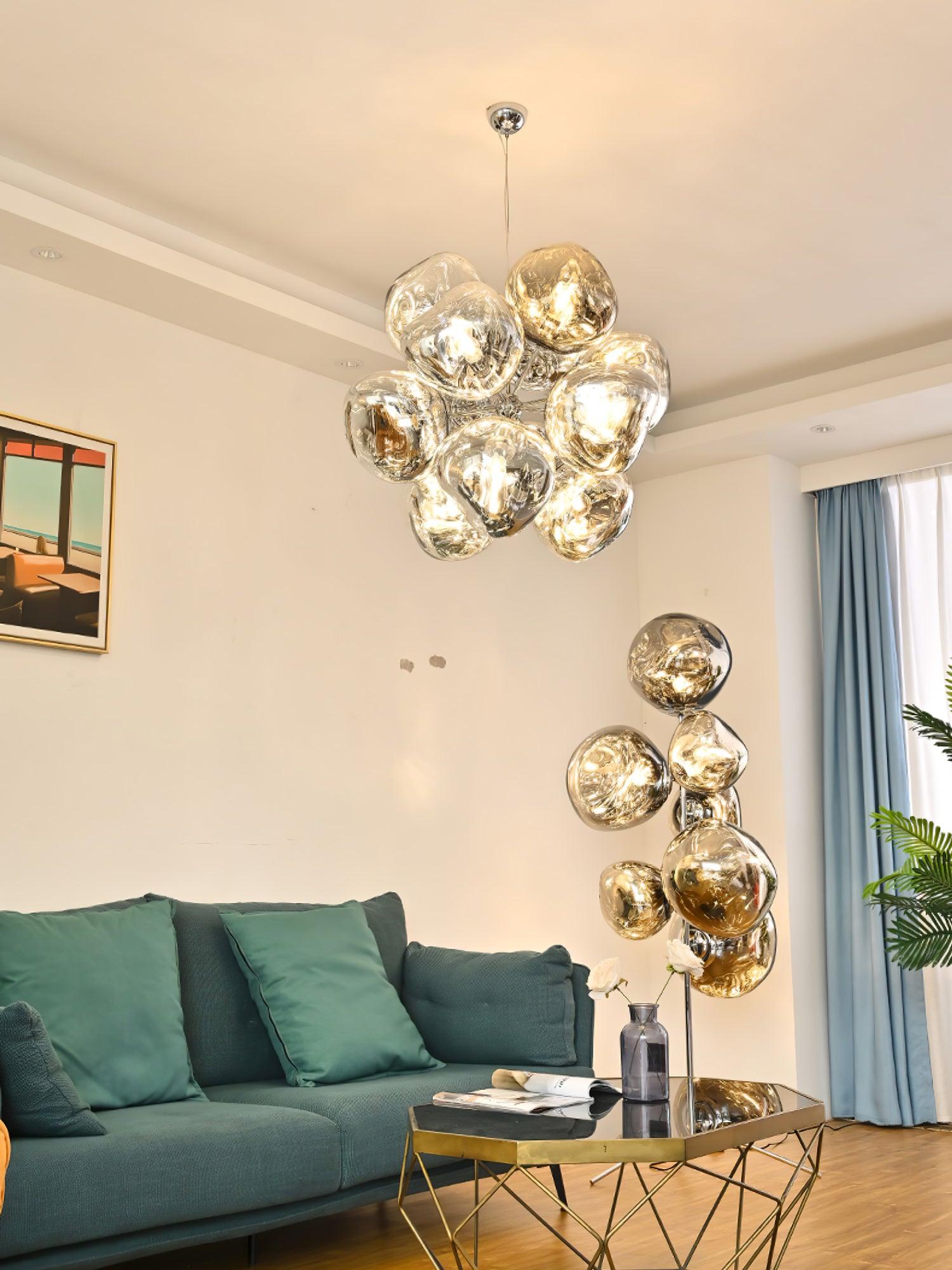 Esola Cluster Glass Pendant Light