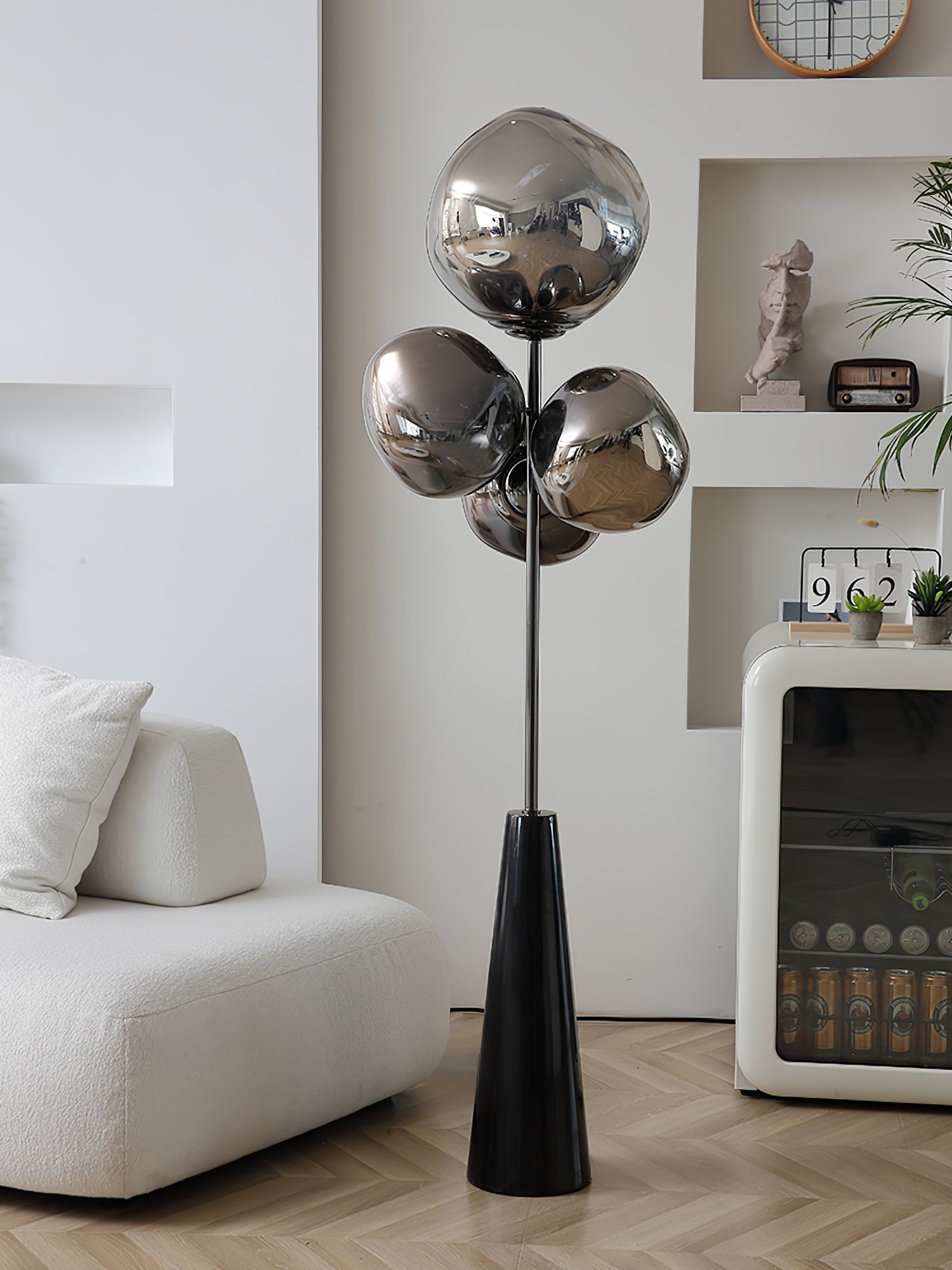 Viri Modern Marble Floor Lamp-Neutral Decor