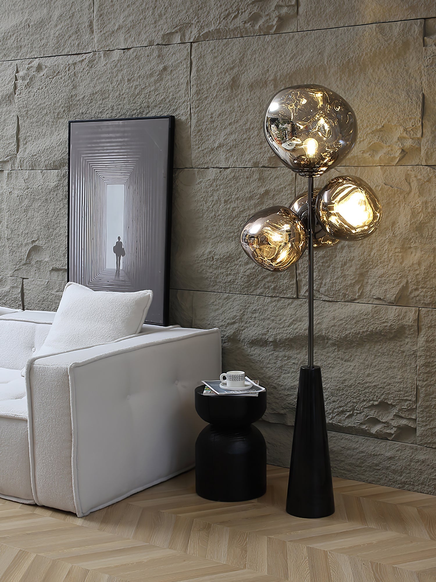 Viri Modern Marble Floor Lamp-Neutral Decor