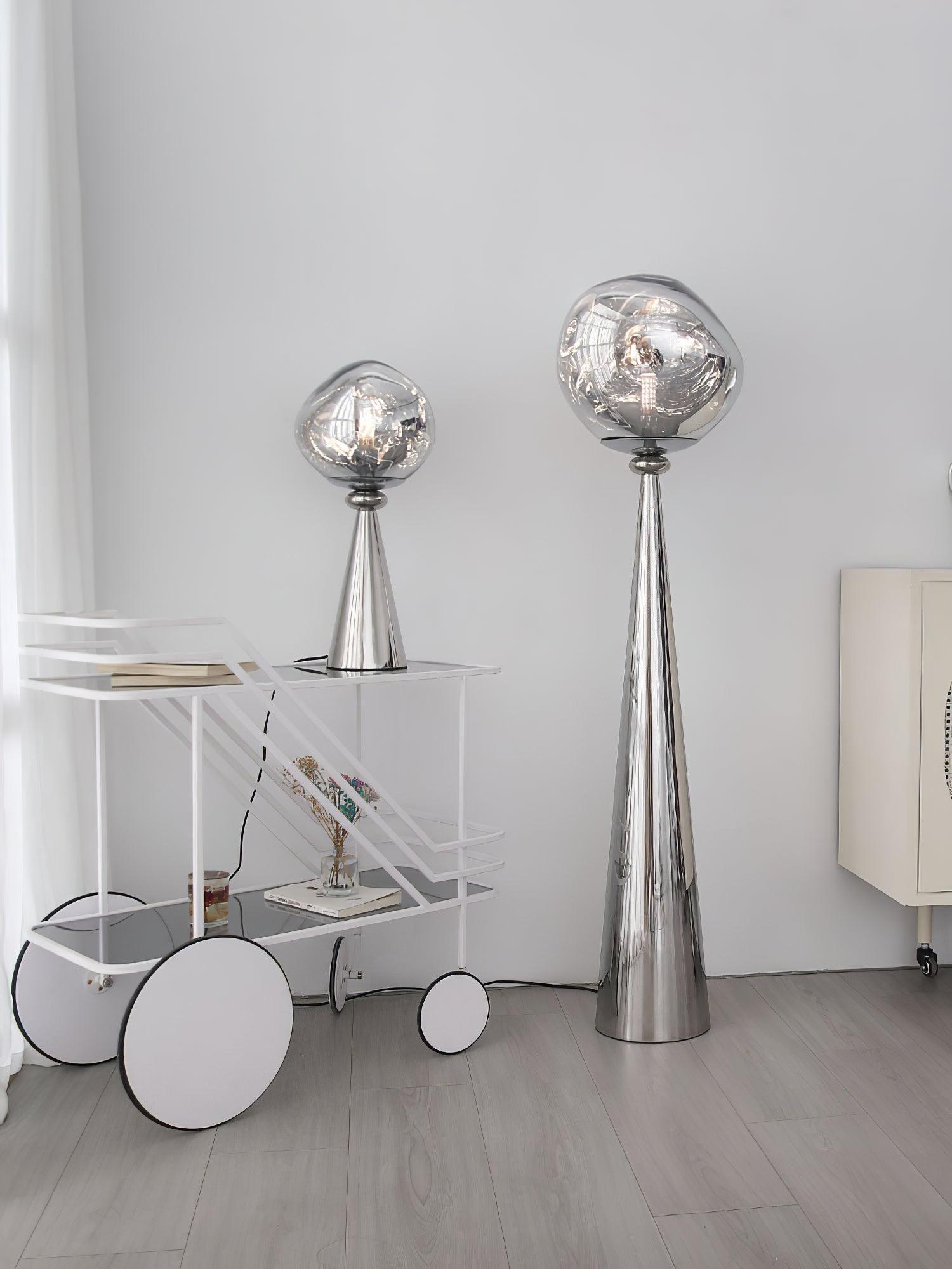 Unoril Artisan PVC Desk Lamp-Neutral Decor