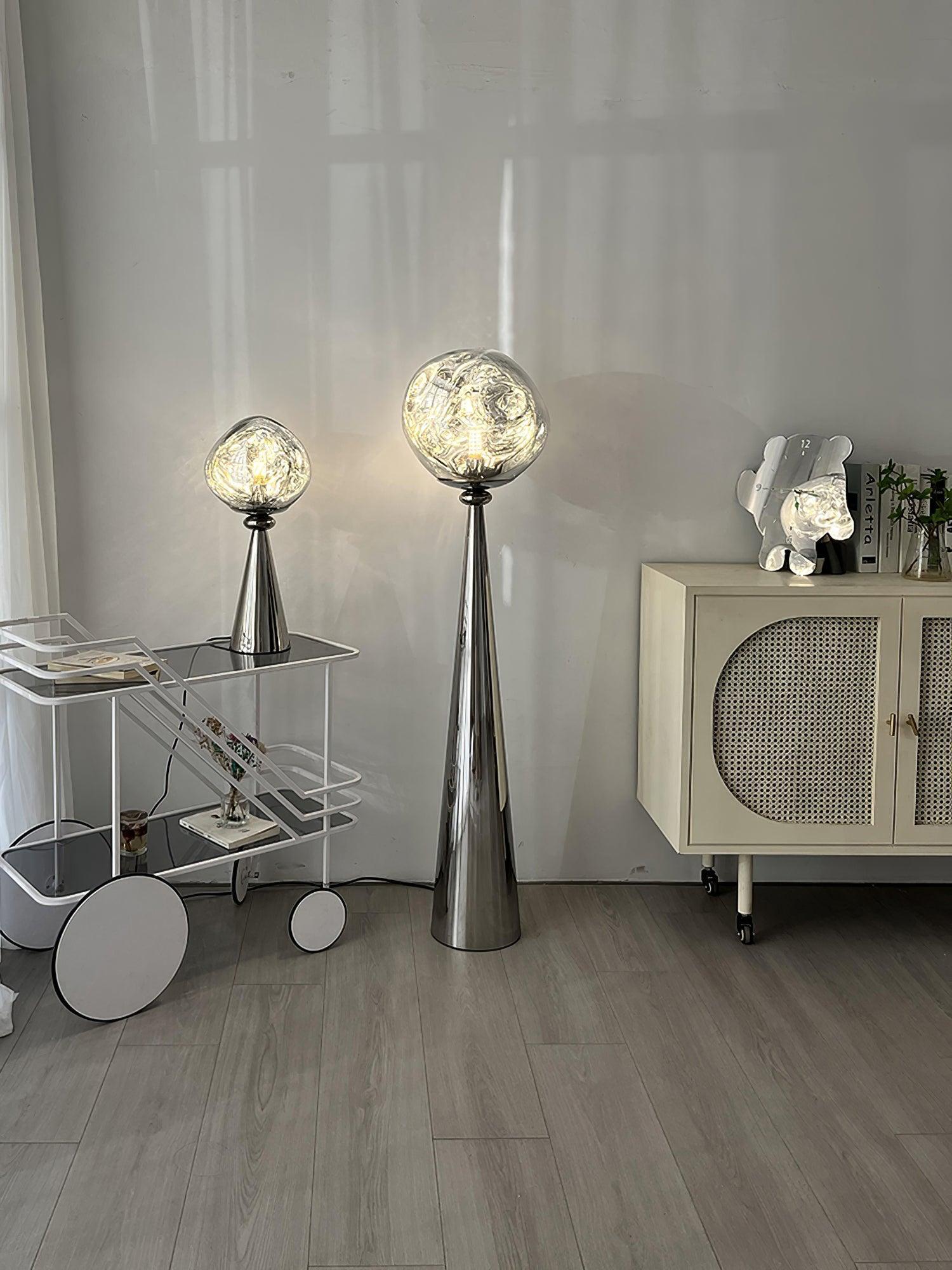 Unoril Artisan PVC Desk Lamp-Neutral Decor