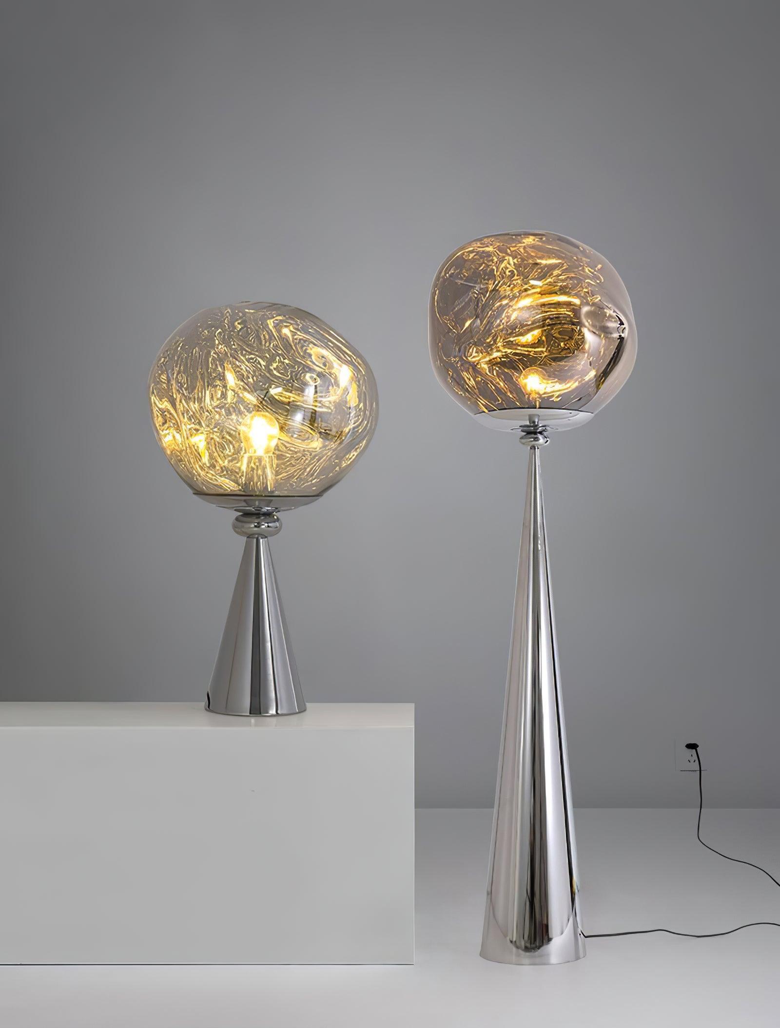 Unoril Artisan PVC Desk Lamp-Neutral Decor