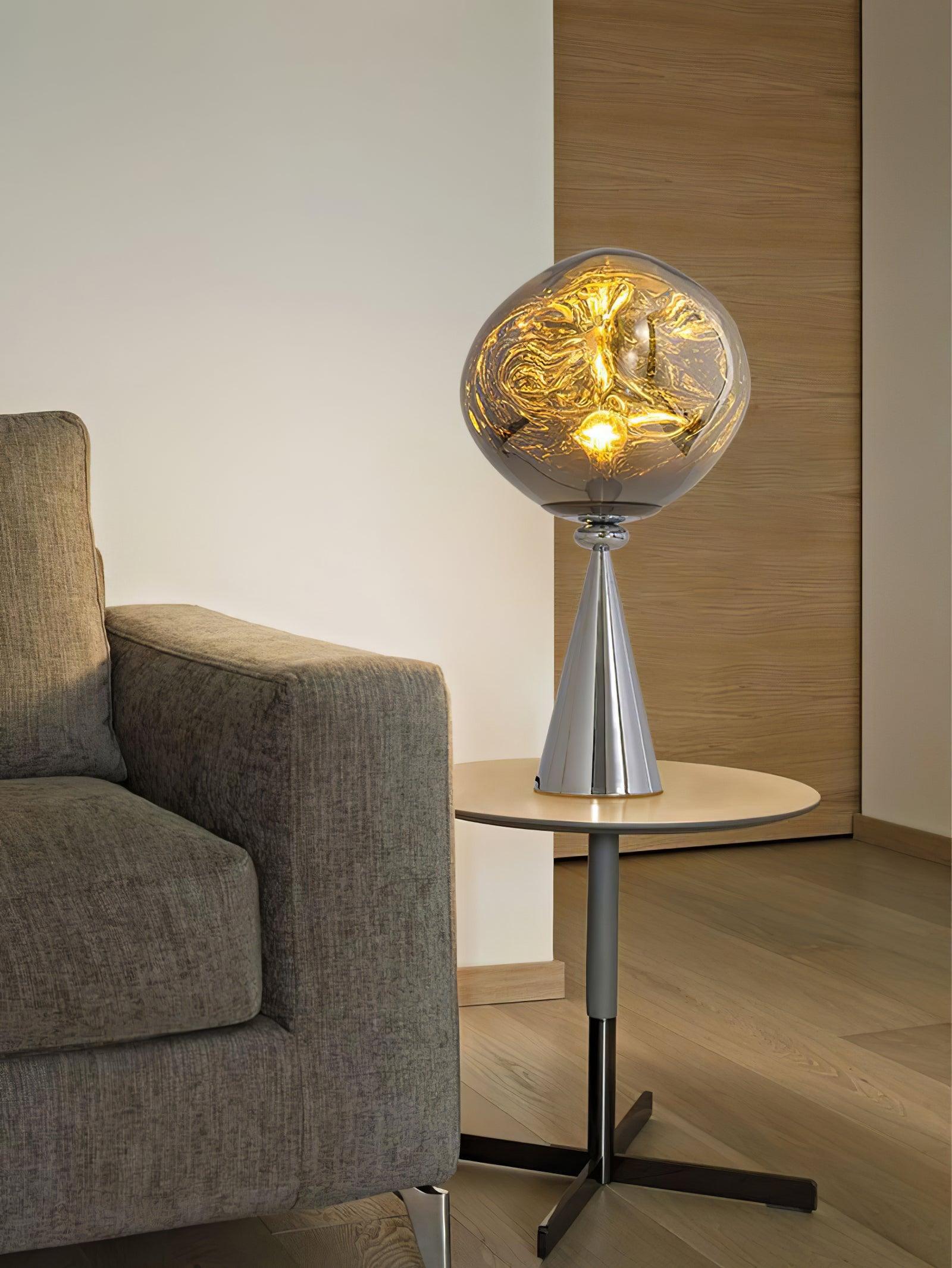 Unoril Artisan PVC Desk Lamp-Neutral Decor