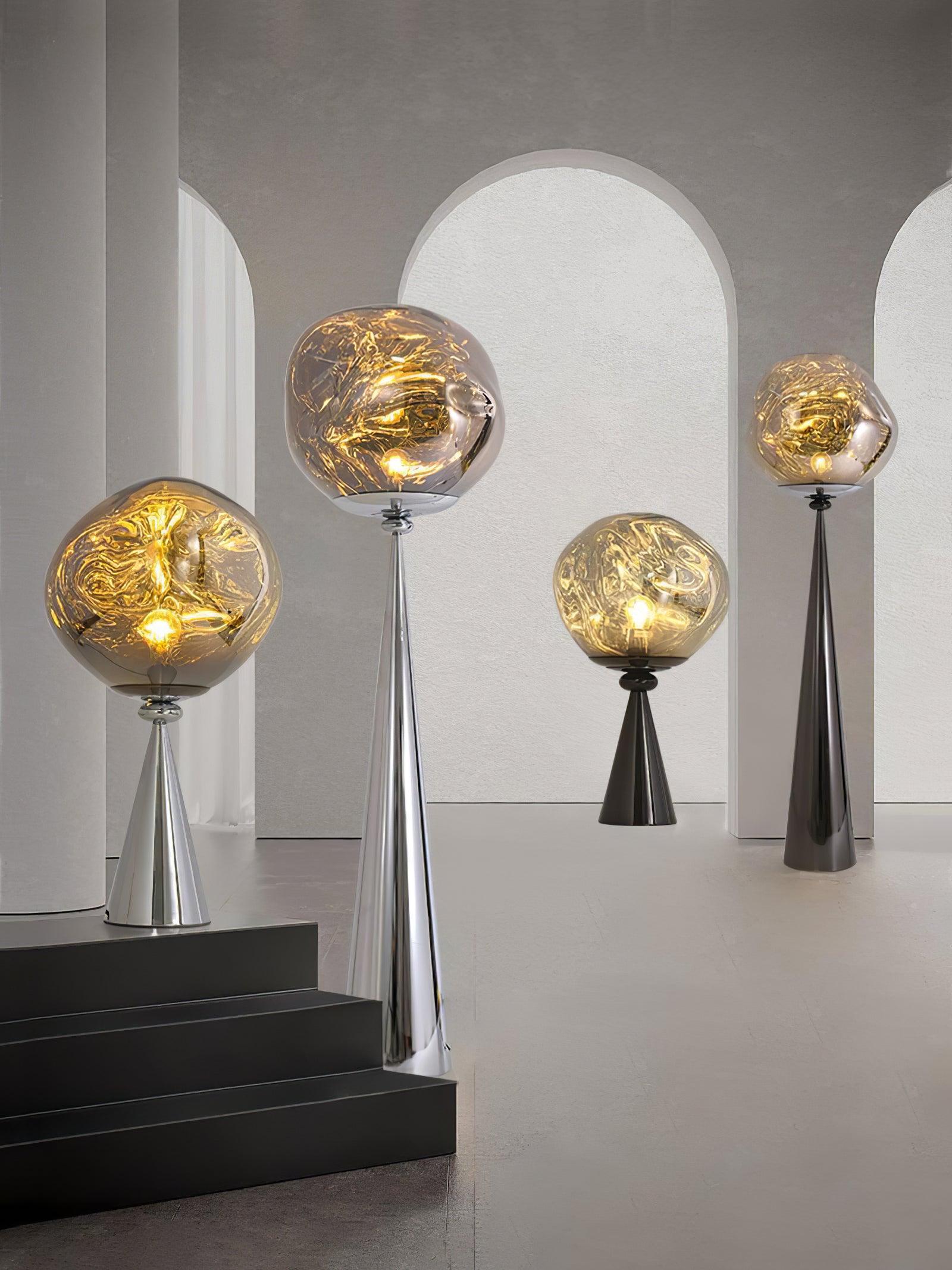 Unoril Artisan PVC Desk Lamp-Neutral Decor