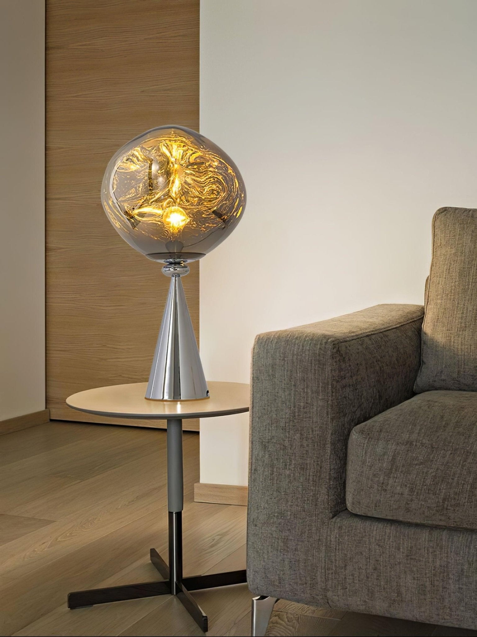 Unoril Artisan PVC Desk Lamp-Neutral Decor