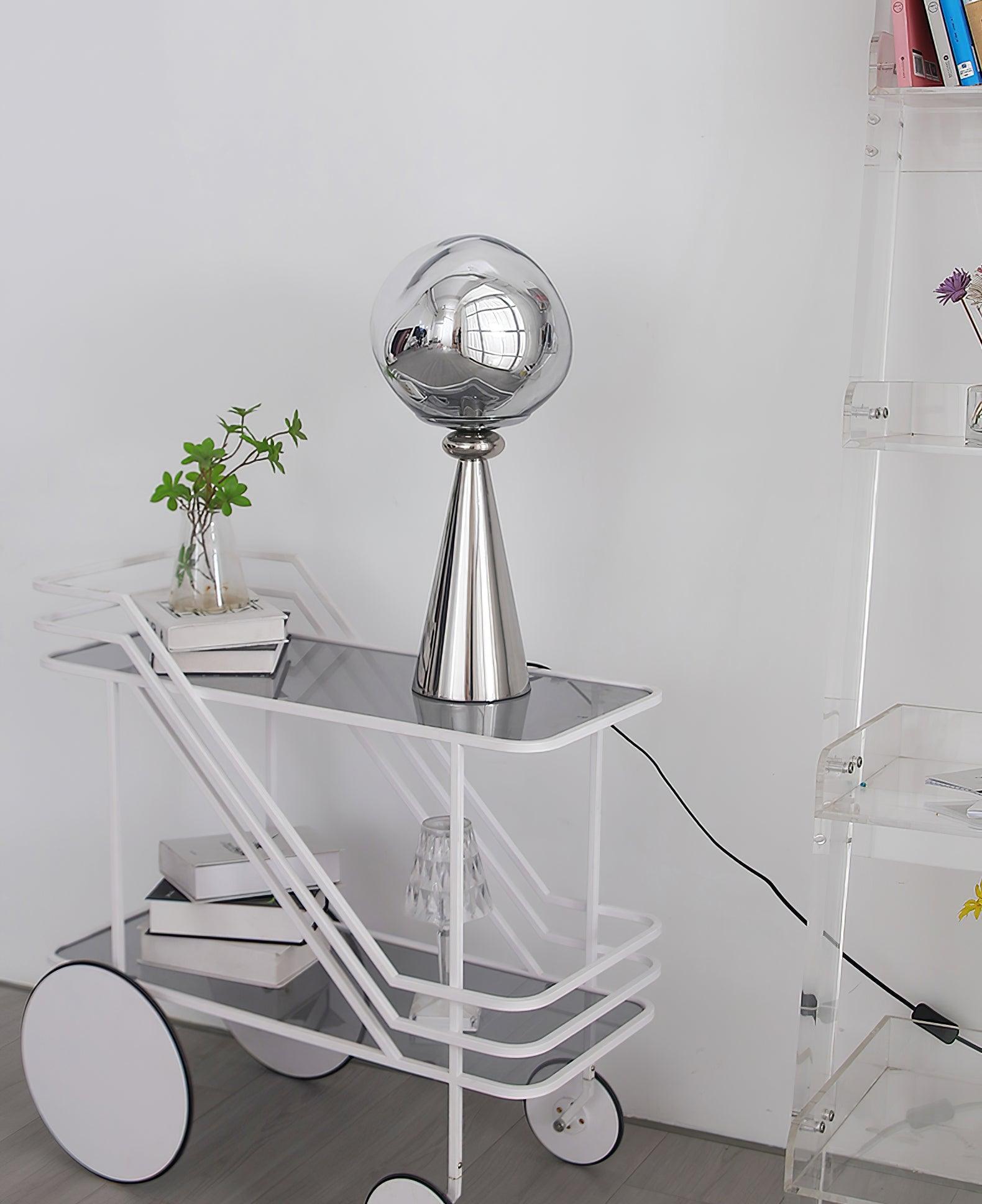 Unoril Artisan PVC Desk Lamp-Neutral Decor