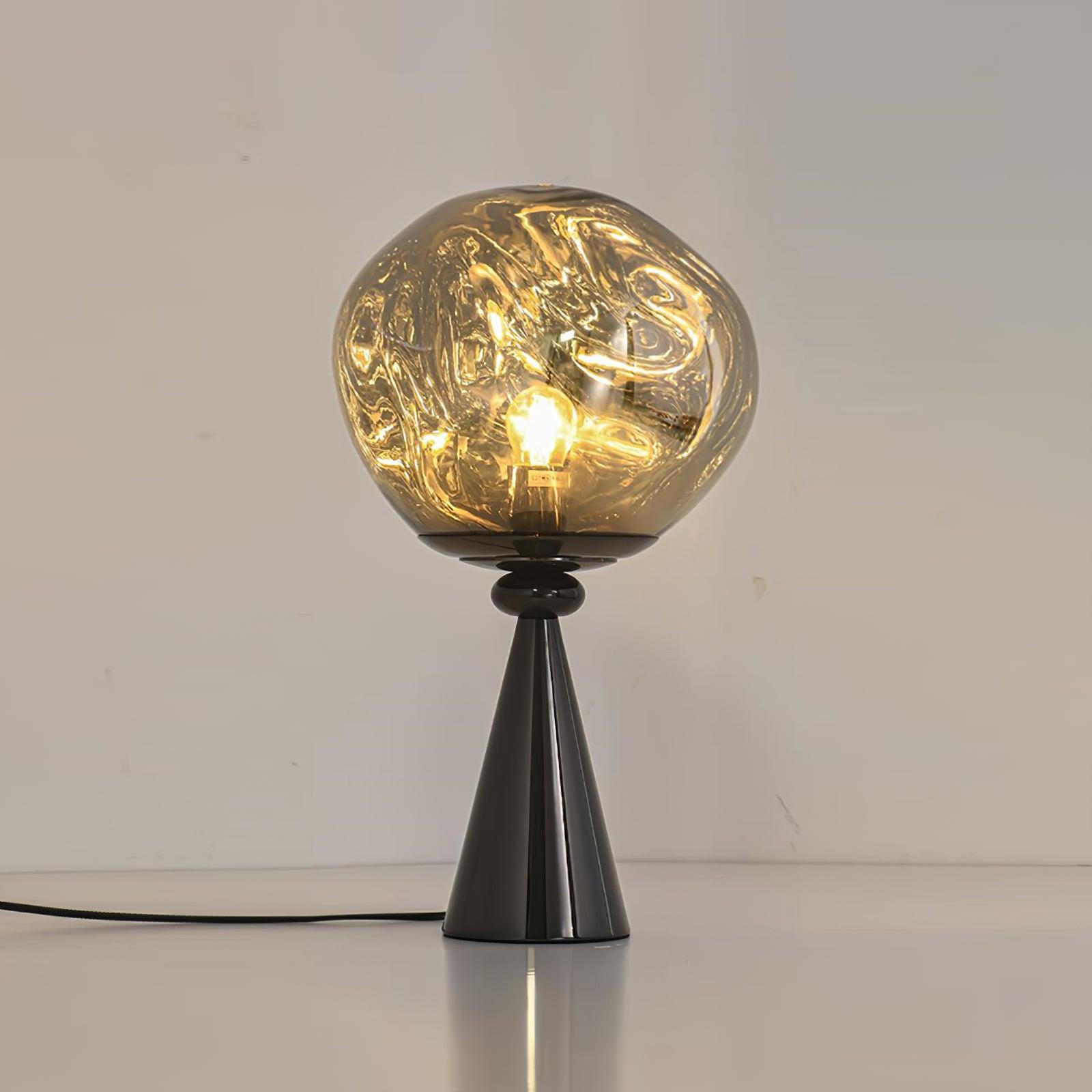 Unoril Artisan PVC Desk Lamp-Neutral Decor
