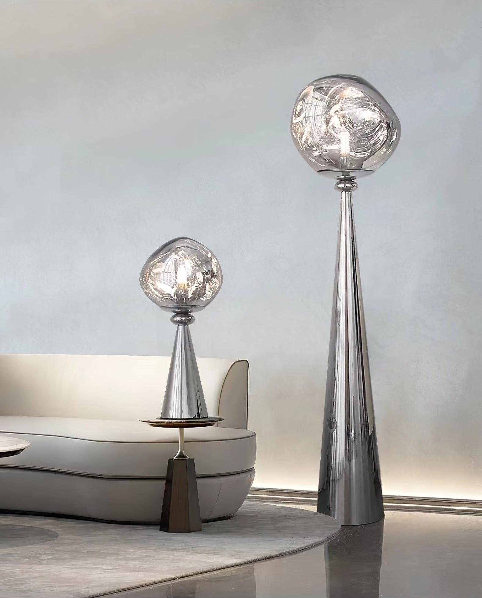 Unoril Artisan PVC Desk Lamp-Neutral Decor
