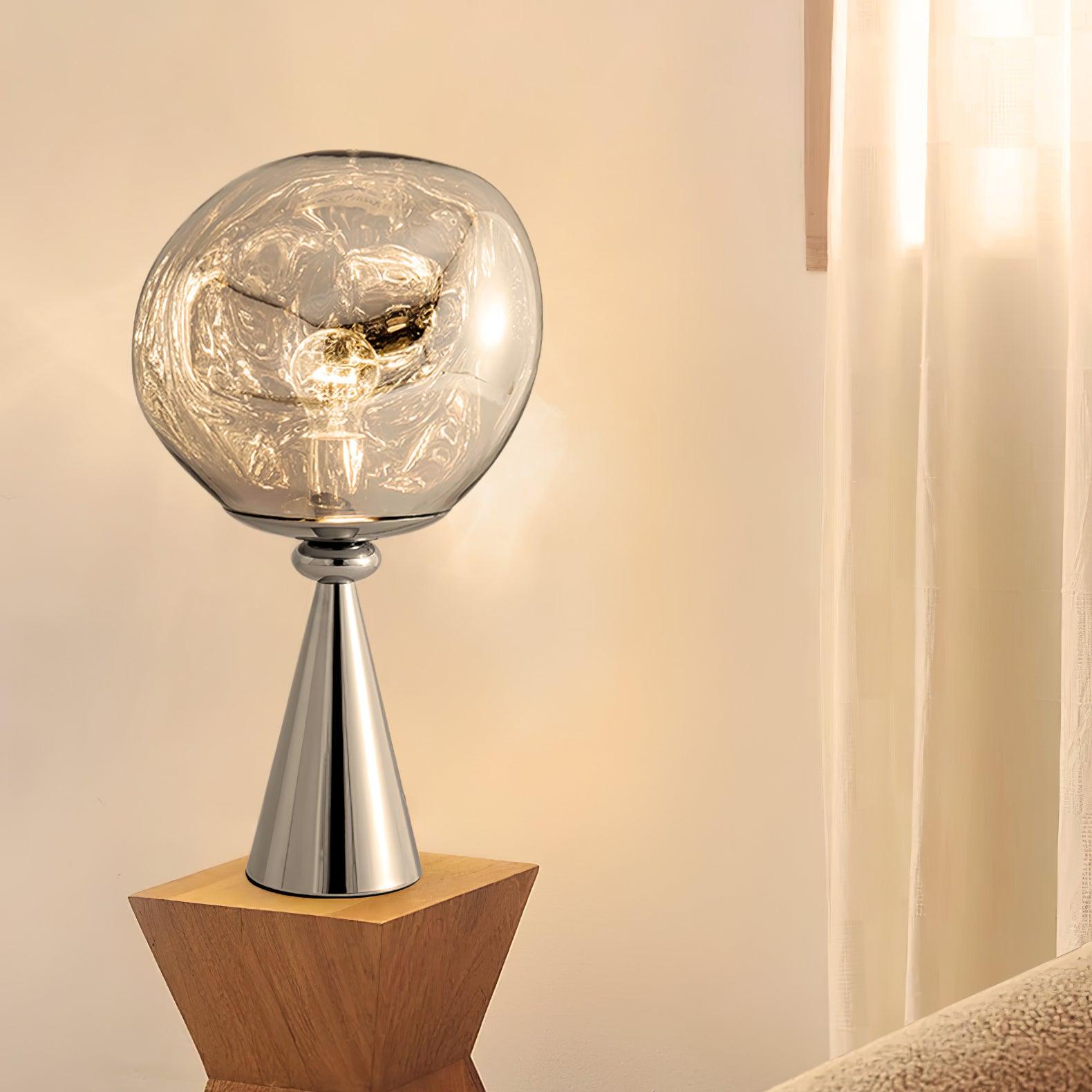Unoril Artisan PVC Desk Lamp-Neutral Decor