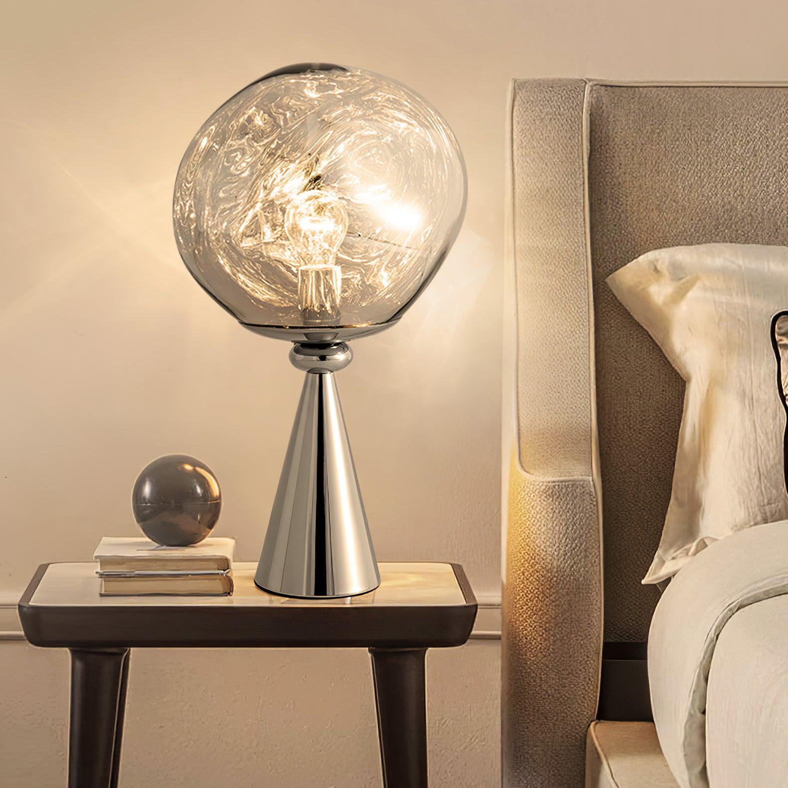 Unoril Artisan PVC Desk Lamp-Neutral Decor