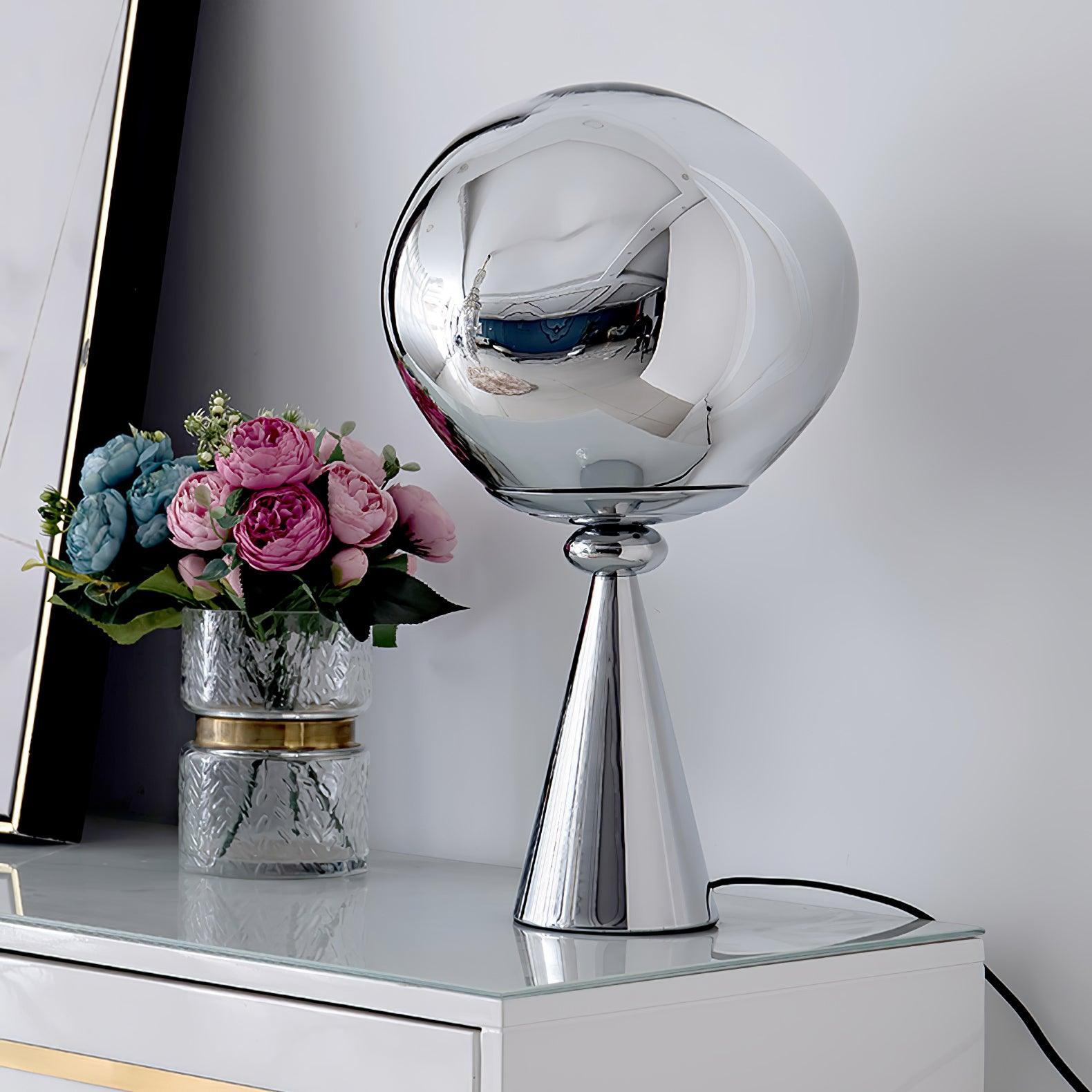 Unoril Artisan PVC Desk Lamp-Neutral Decor