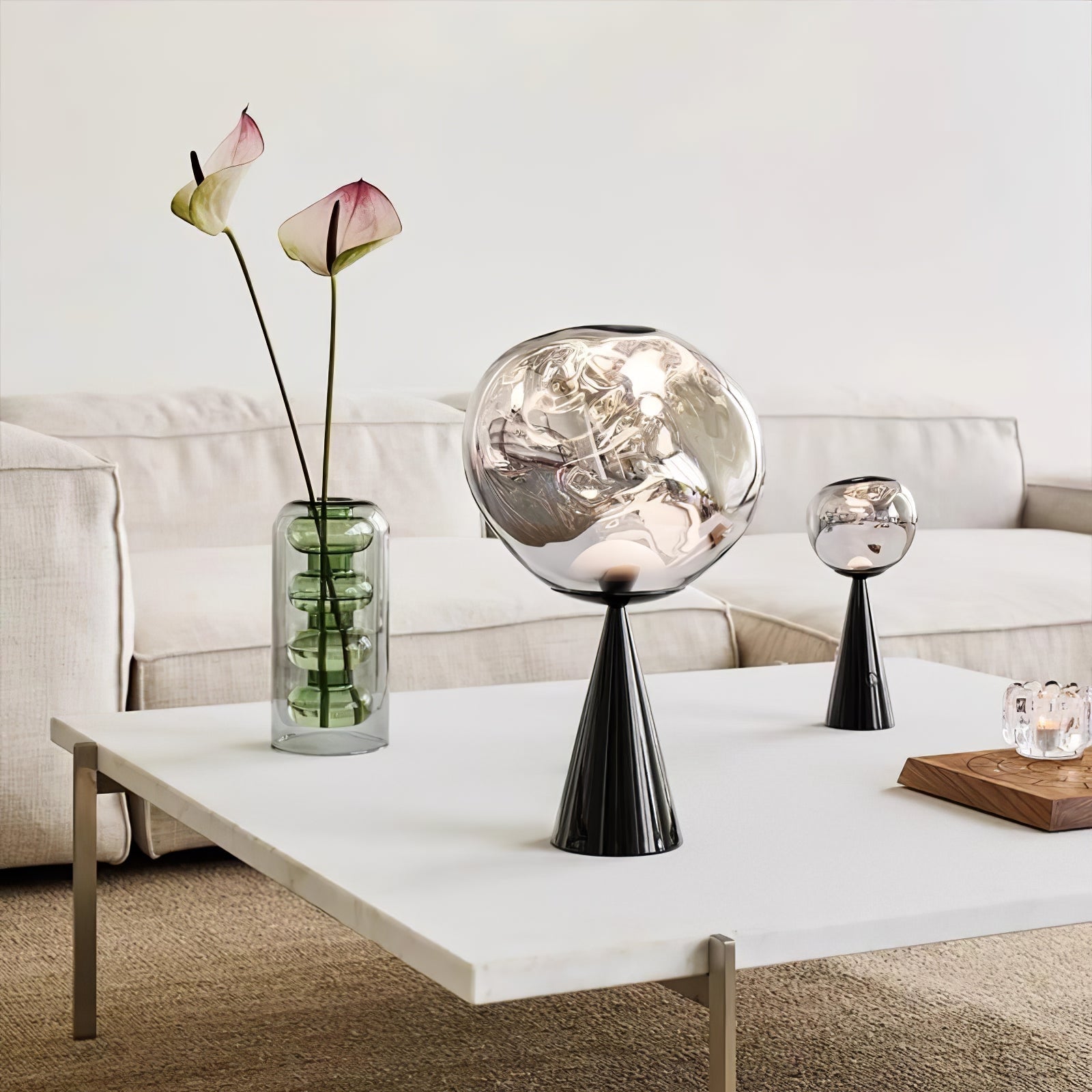 Dimza Modern Table Lamp-Neutral Decor