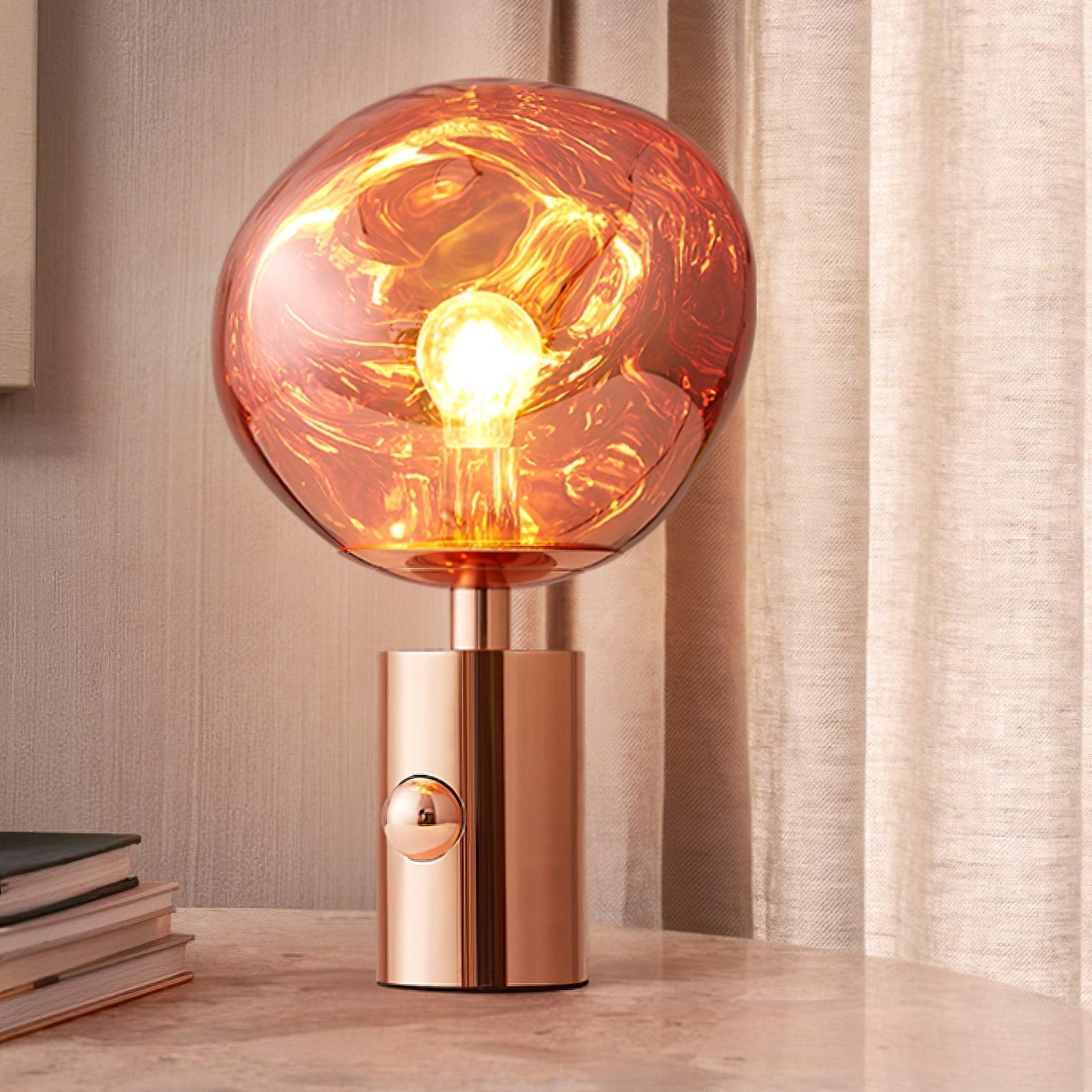 Velan Artistic Table Lamp-Neutral Decor