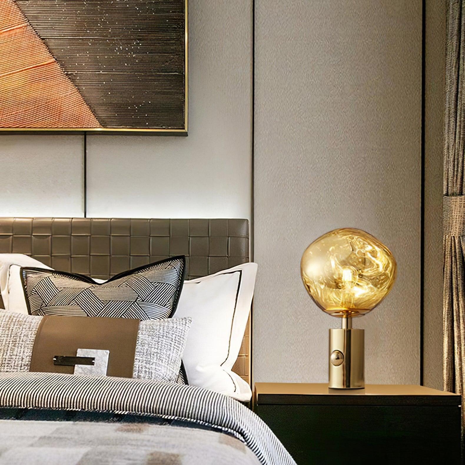 Velan Artistic Table Lamp-Neutral Decor