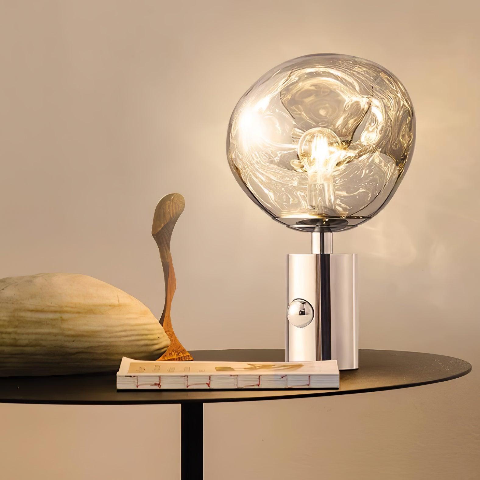 Velan Artistic Table Lamp-Neutral Decor