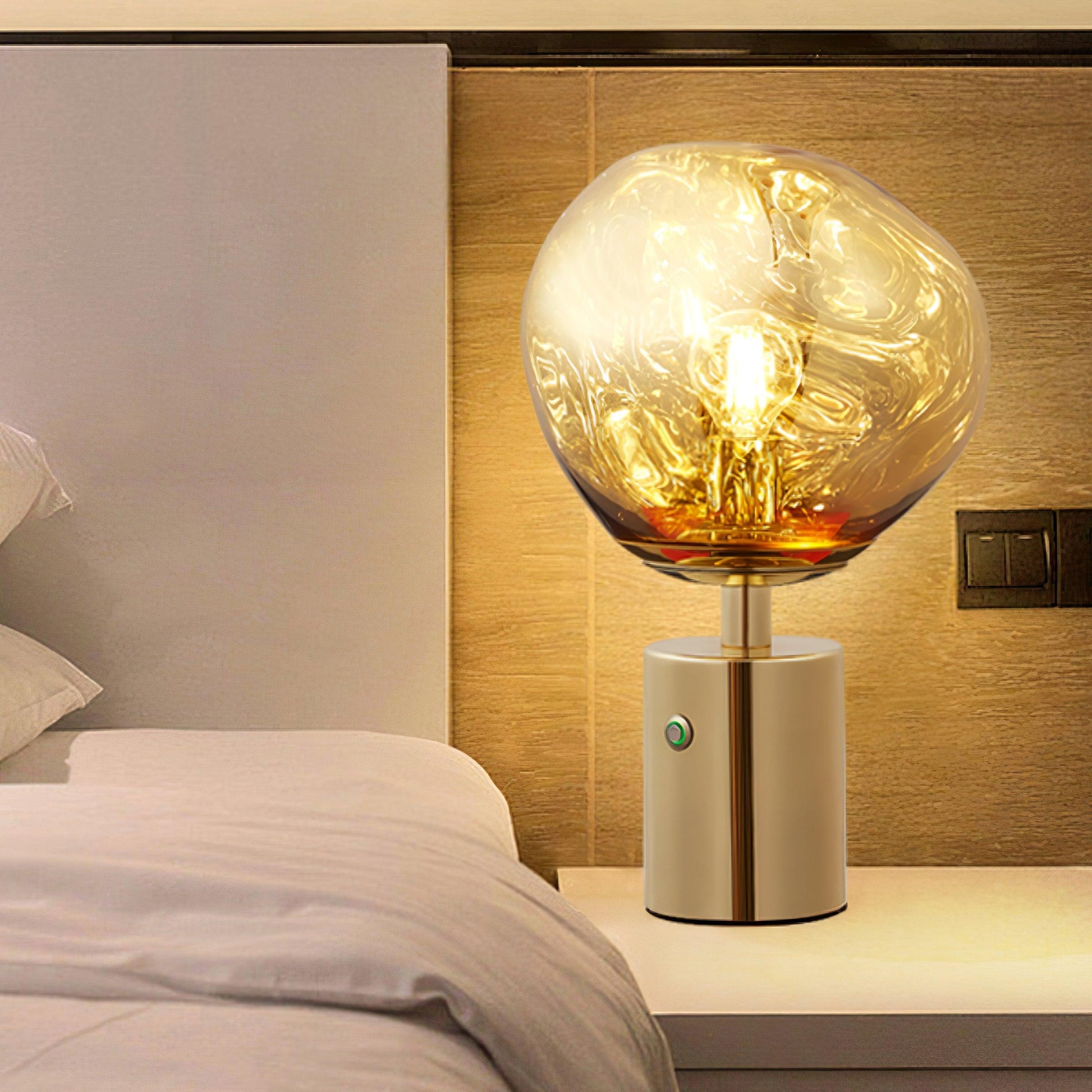 Velan Artistic Table Lamp-Neutral Decor