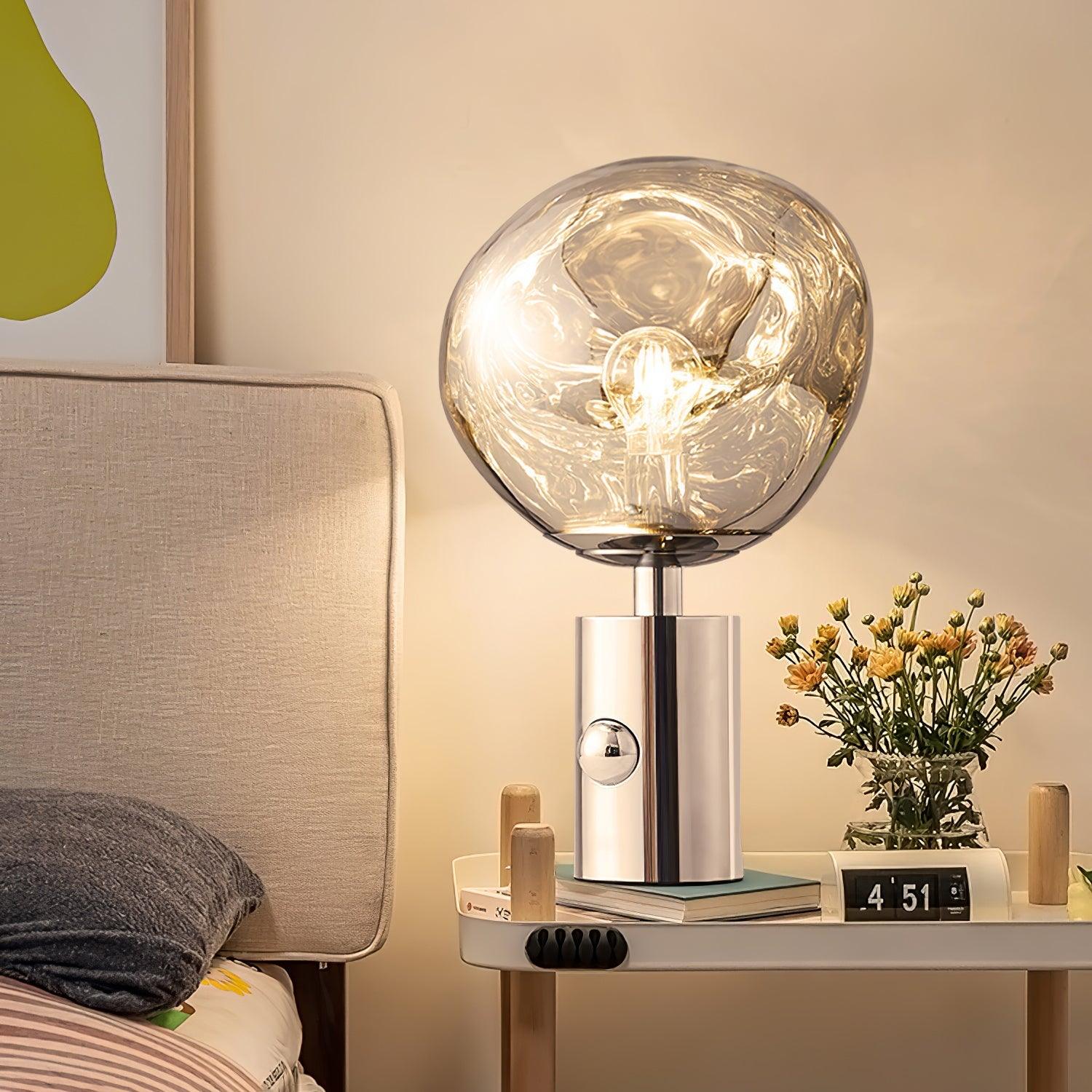 Velan Artistic Table Lamp-Neutral Decor
