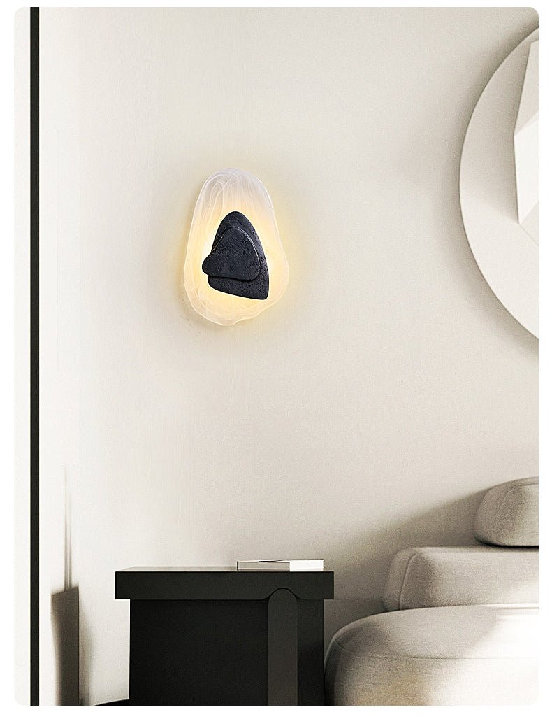 Nils Opulora Lava Veil Wall Lamp-Neutral Decor