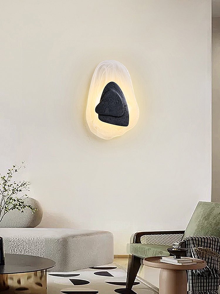 Nils Opulora Lava Veil Wall Lamp-Neutral Decor