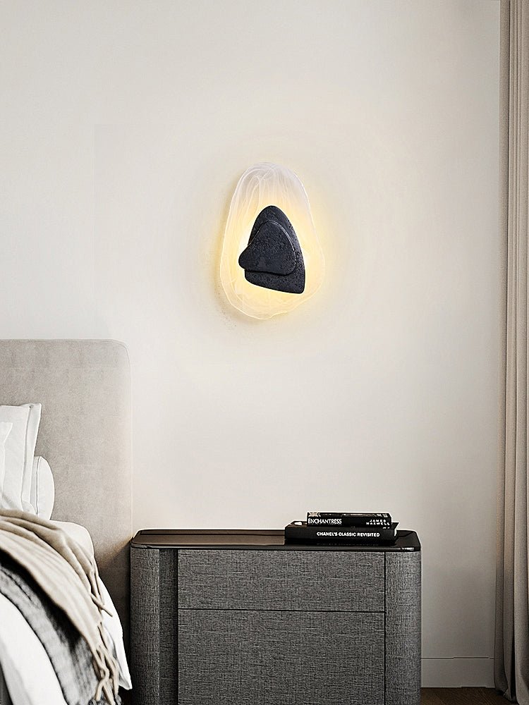 Nils Opulora Lava Veil Wall Lamp-Neutral Decor