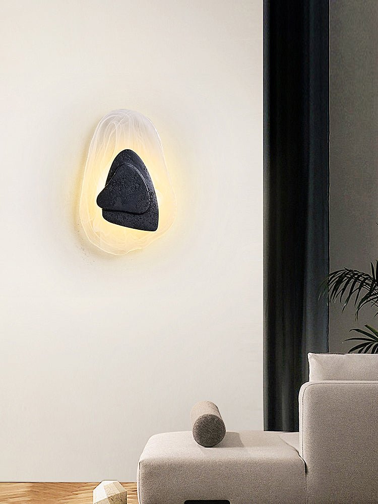 Nils Opulora Lava Veil Wall Lamp-Neutral Decor