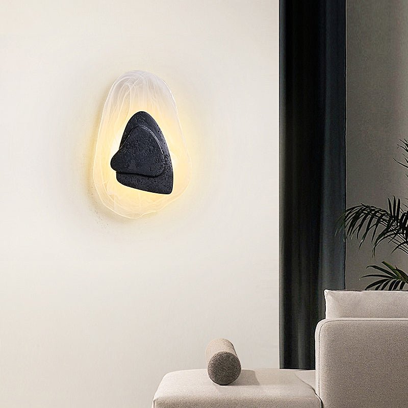 Nils Opulora Lava Veil Wall Lamp-Neutral Decor
