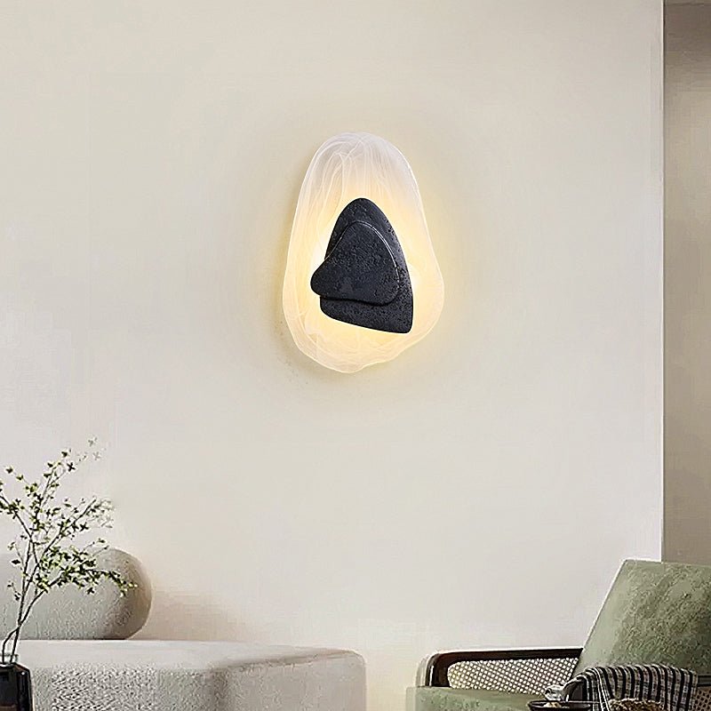 Nils Opulora Lava Veil Wall Lamp-Neutral Decor
